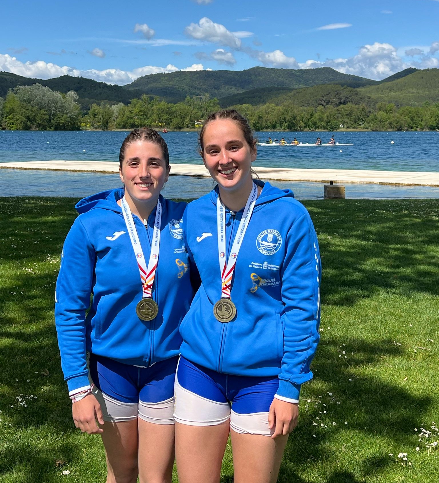 Paola Viscarret y Amagoia Blanco, "Campeonas de España de Maratón" en categoría juvenil