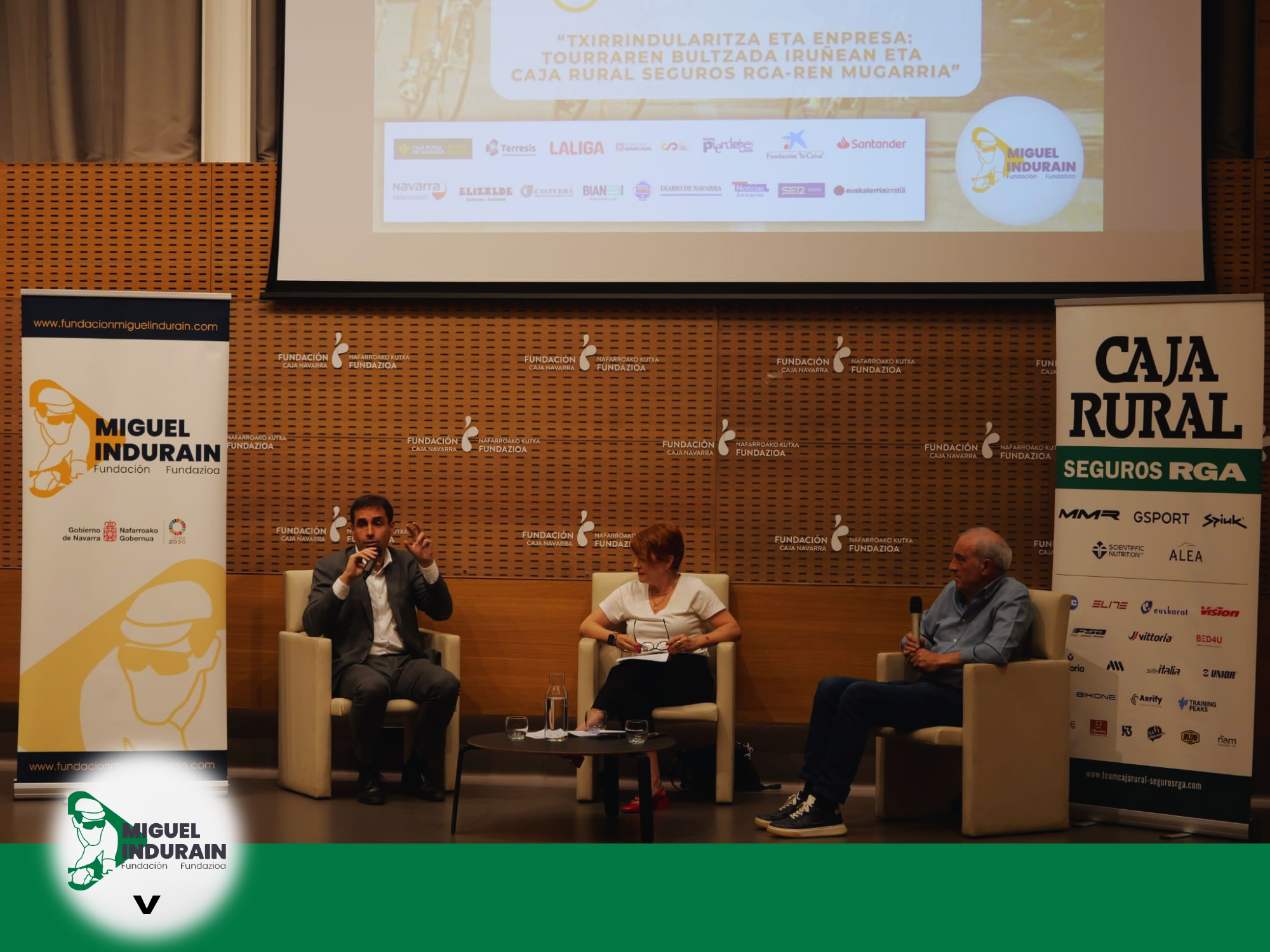 La Fundación Miguel Indurain Fundazioa analiza el impacto del Tour de Francia y el crecimiento de Caja Rural-Seguros RGA en una jornada sobre ciclismo y empresa - Imagen 1