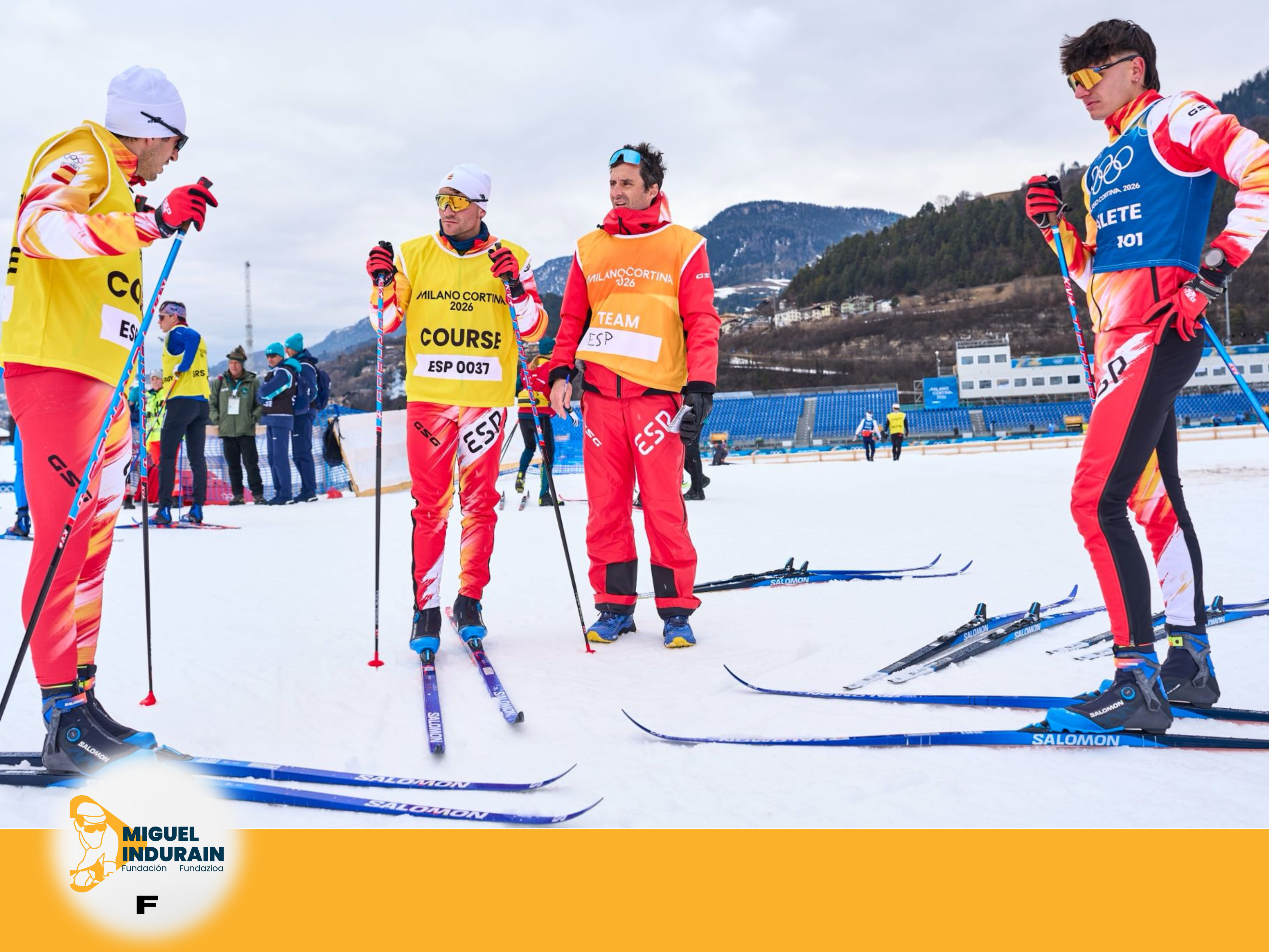 “Aquí cada detalle cuenta”: Lander Martín, navarro en el corazón de los Juegos Olímpicos de Invierno - Imagen 2
