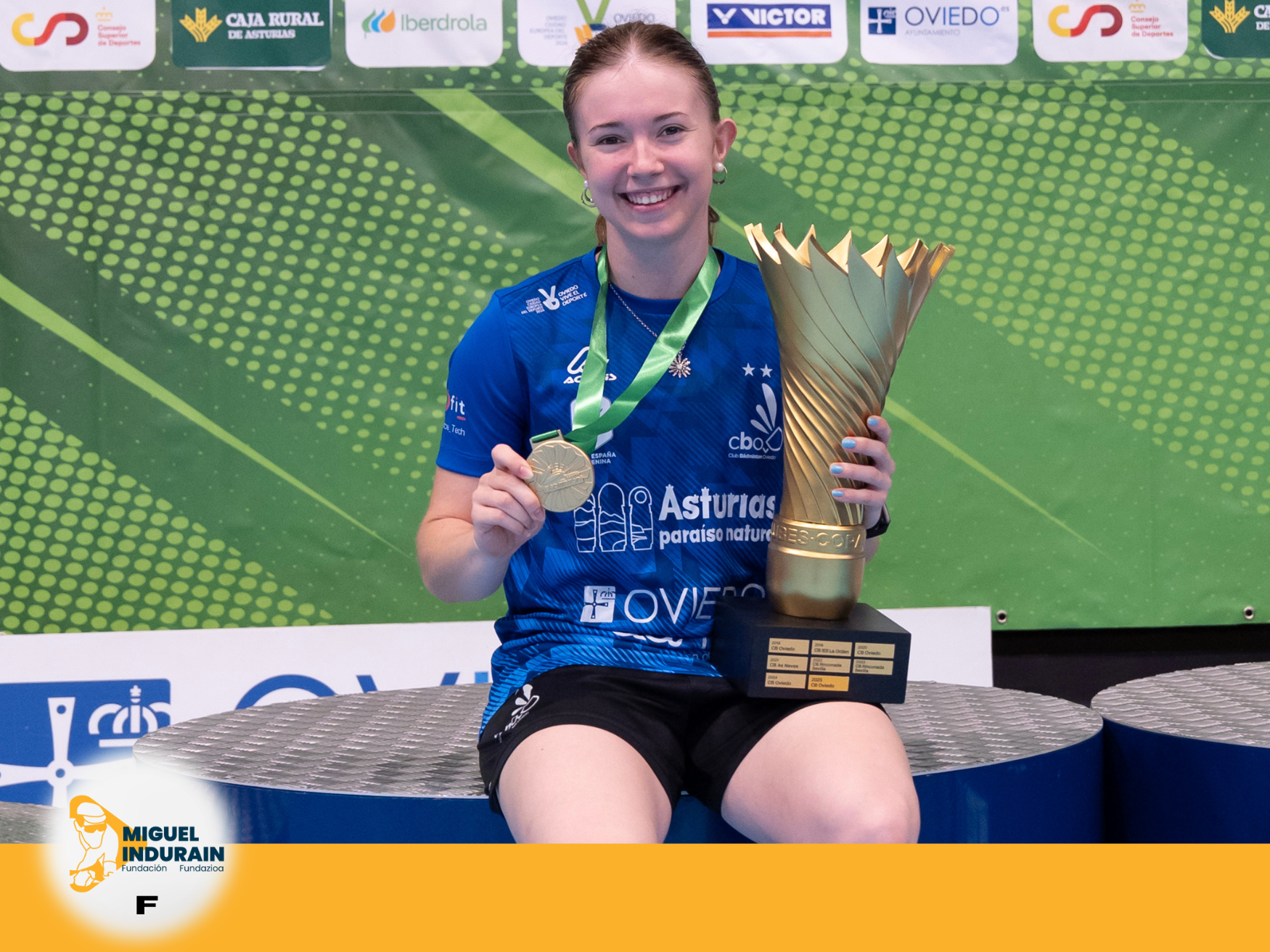 Amaia Torralba cierra una intensa semana de competición con la conquista de la Copa Iberdrola - Imagen 1