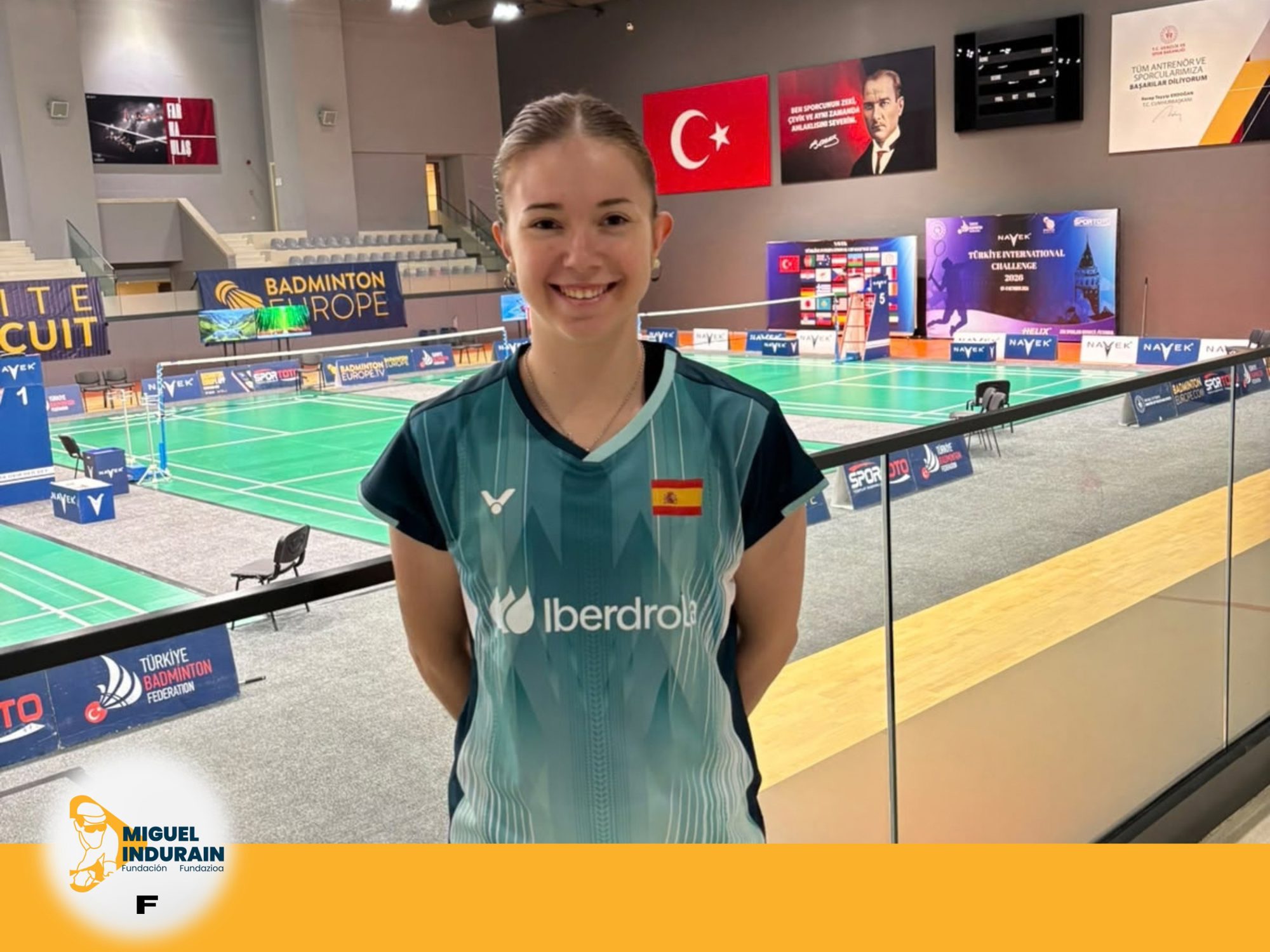Amaia Torralba alcanza los cuartos de final en el Türkiye International Challenge