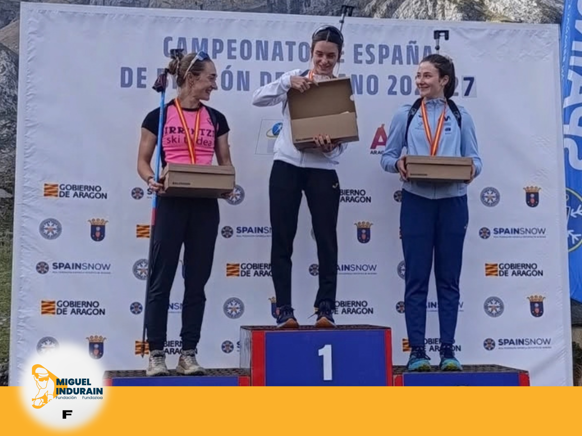 Irati Cuadrado se proclama campeona de España de biatlón de verano en sprint