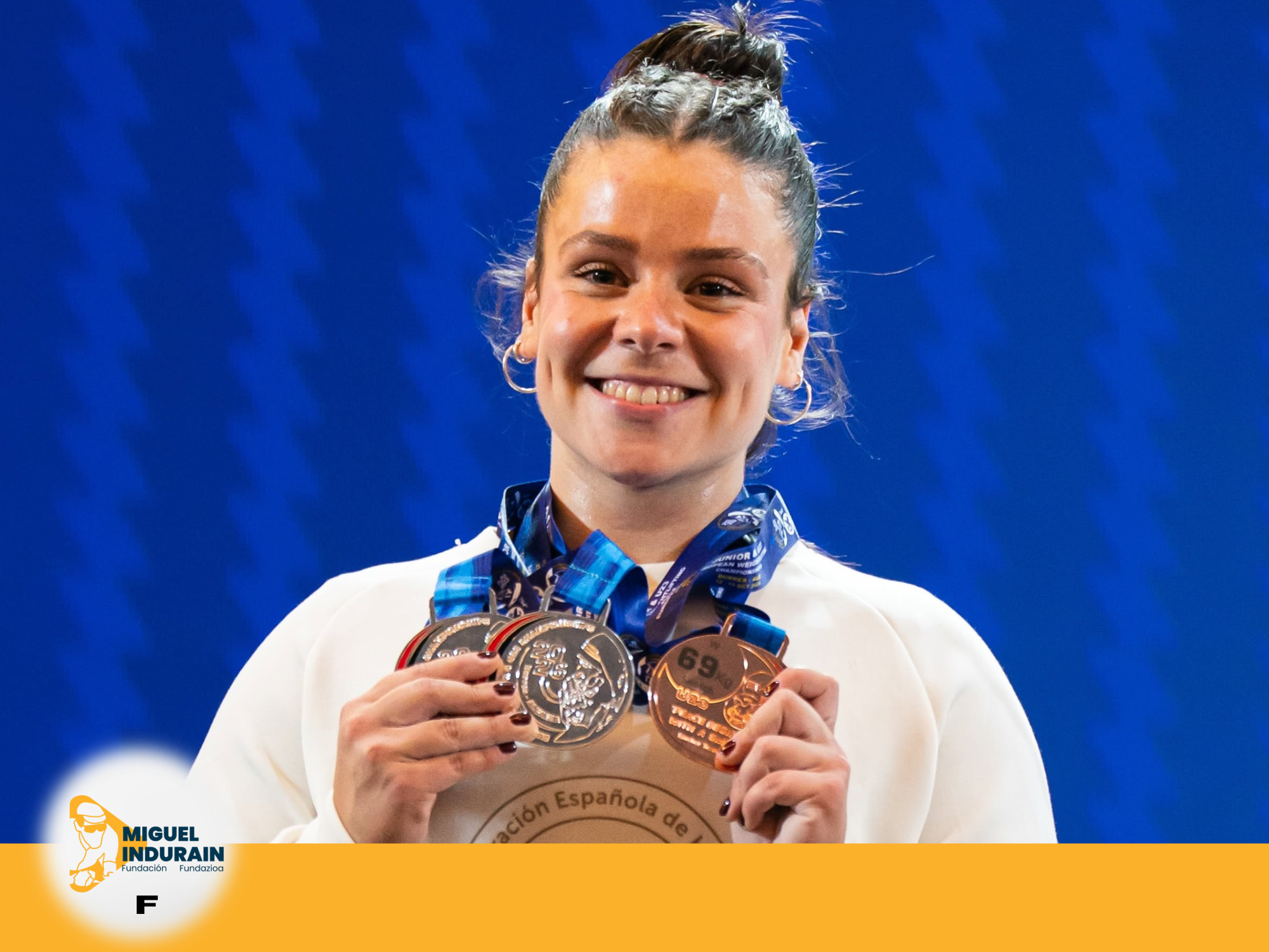 Naroa Arrasate conquista tres medallas en el Campeonato de Europa Sub-23 de halterofilia - Imagen 1