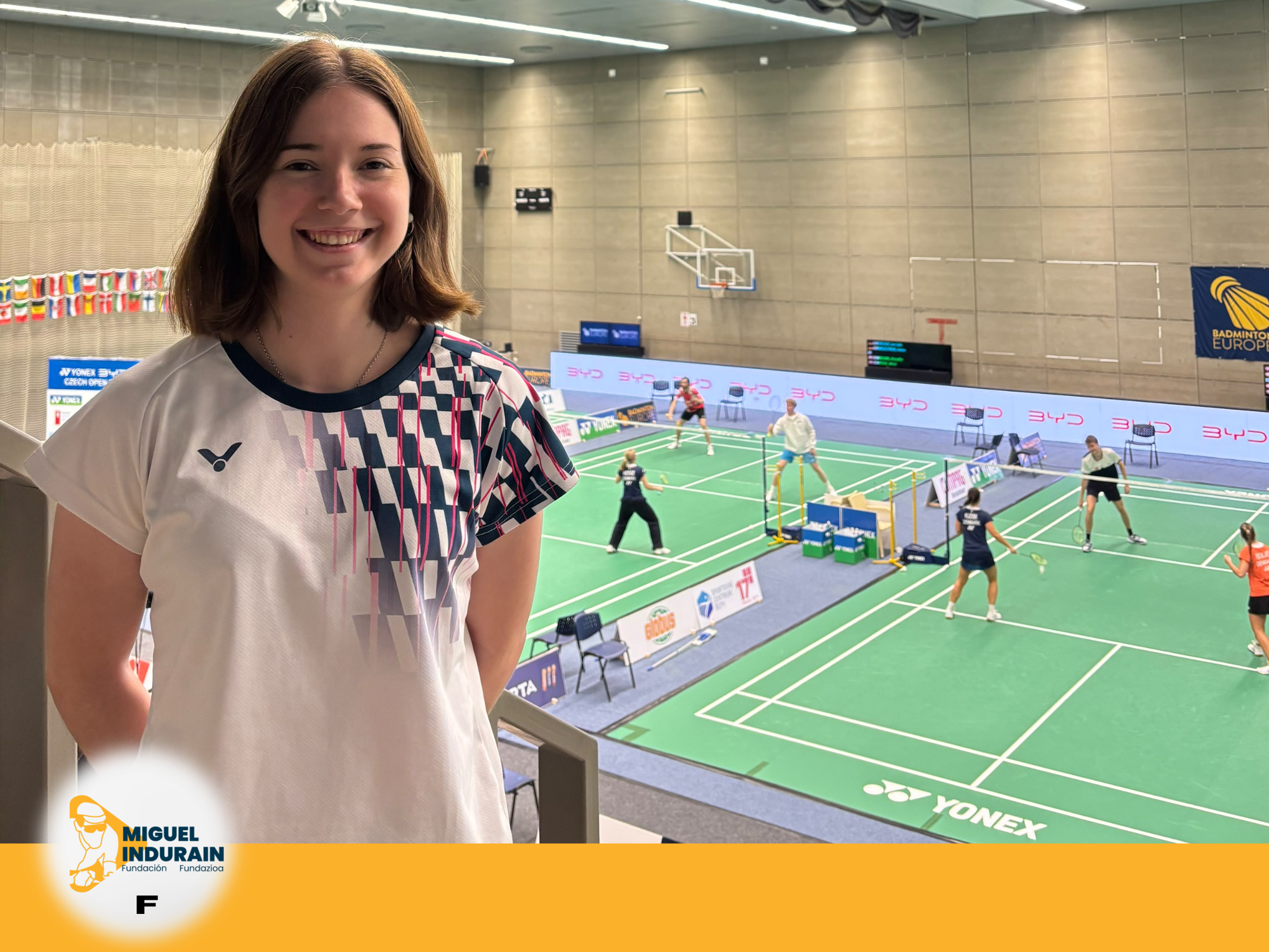 Amaia Torralba se queda a las puertas de las semifinales del Czech Open de bádminton - Imagen 2