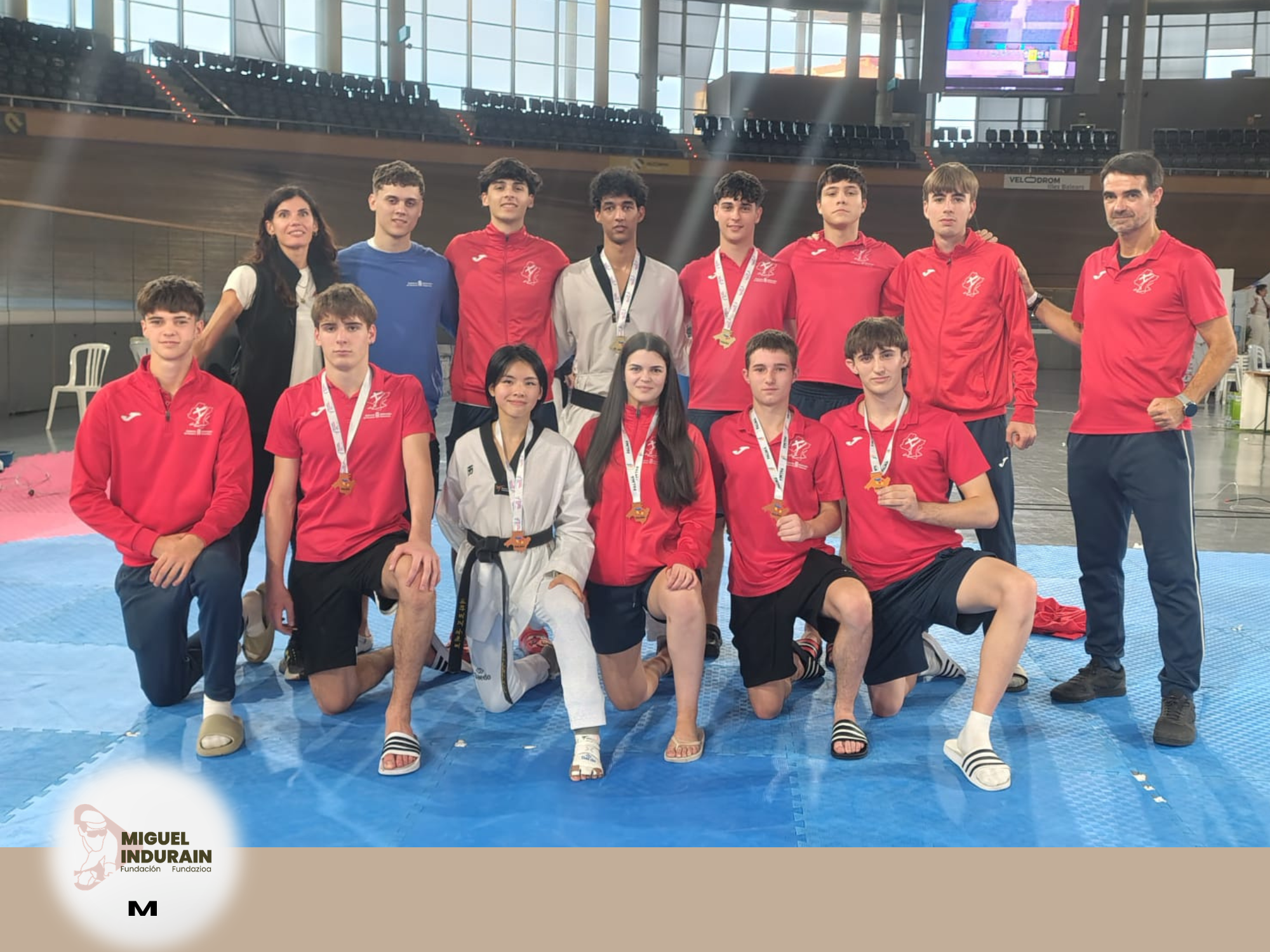 La selección navarra de taekwondo logra siete medallas en el Open de Mallorca