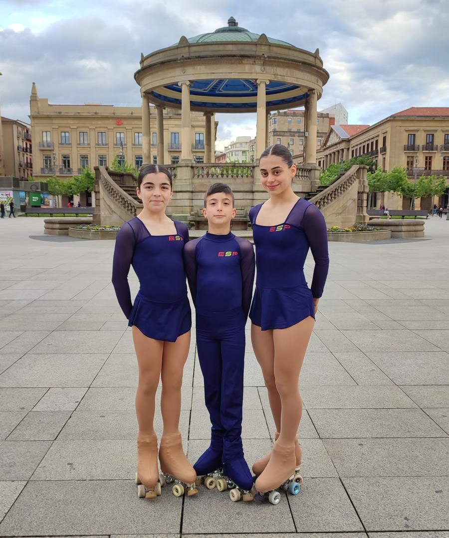 Histórica clasificación: tres patinadores navarros competirán en la Copa del Mundo de Trieste
