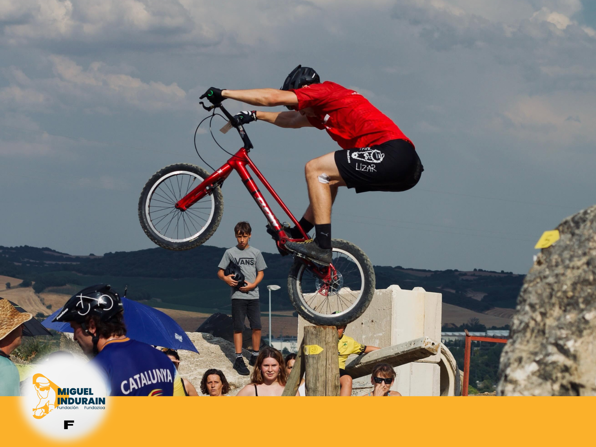 La lluvia pone a prueba a Mikel Azcona en el Campeonato de España de Trialbici. - Imagen 2