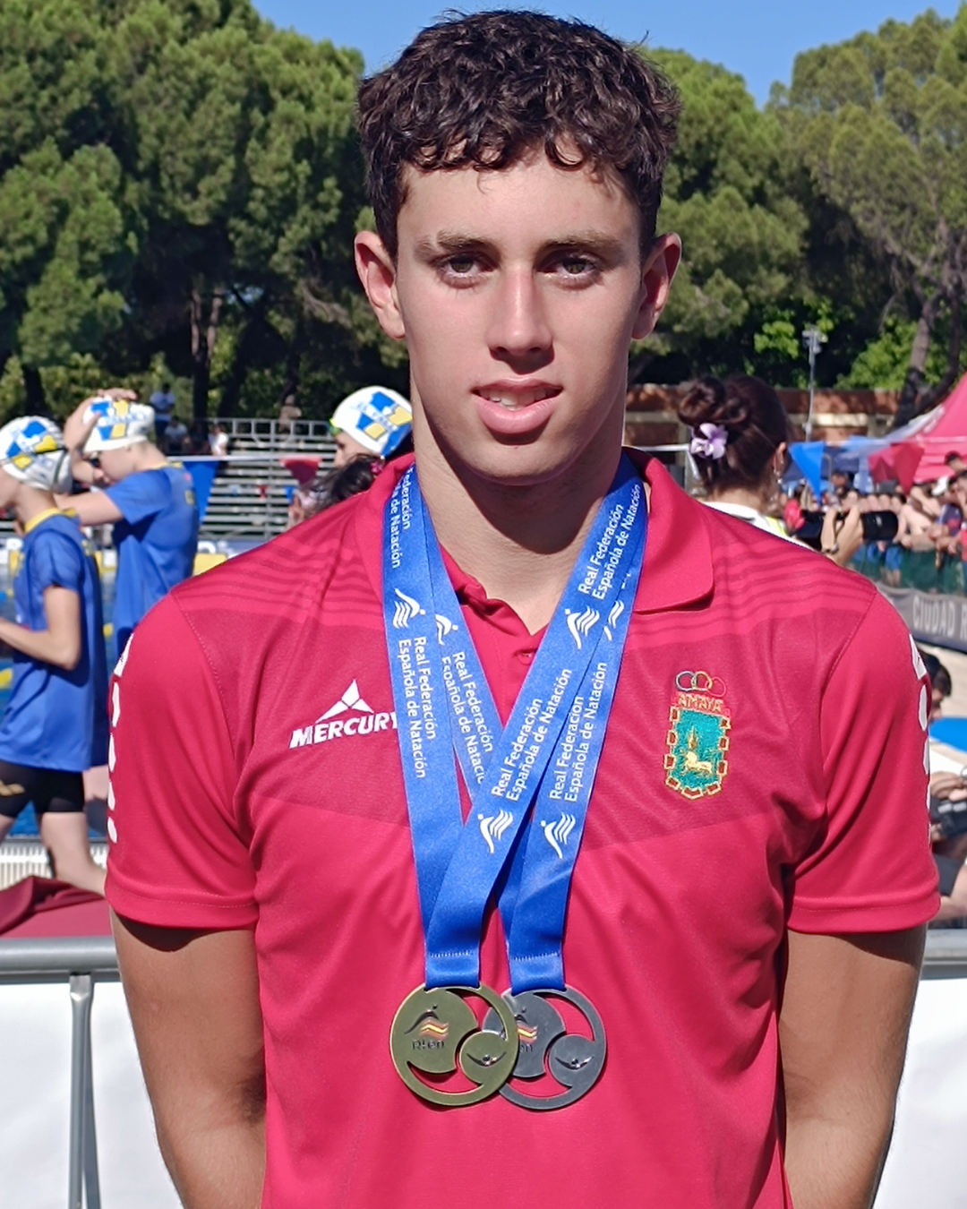 Alain Sobrido se cuelga el oro y la plata en los Campeonatos de España de natación