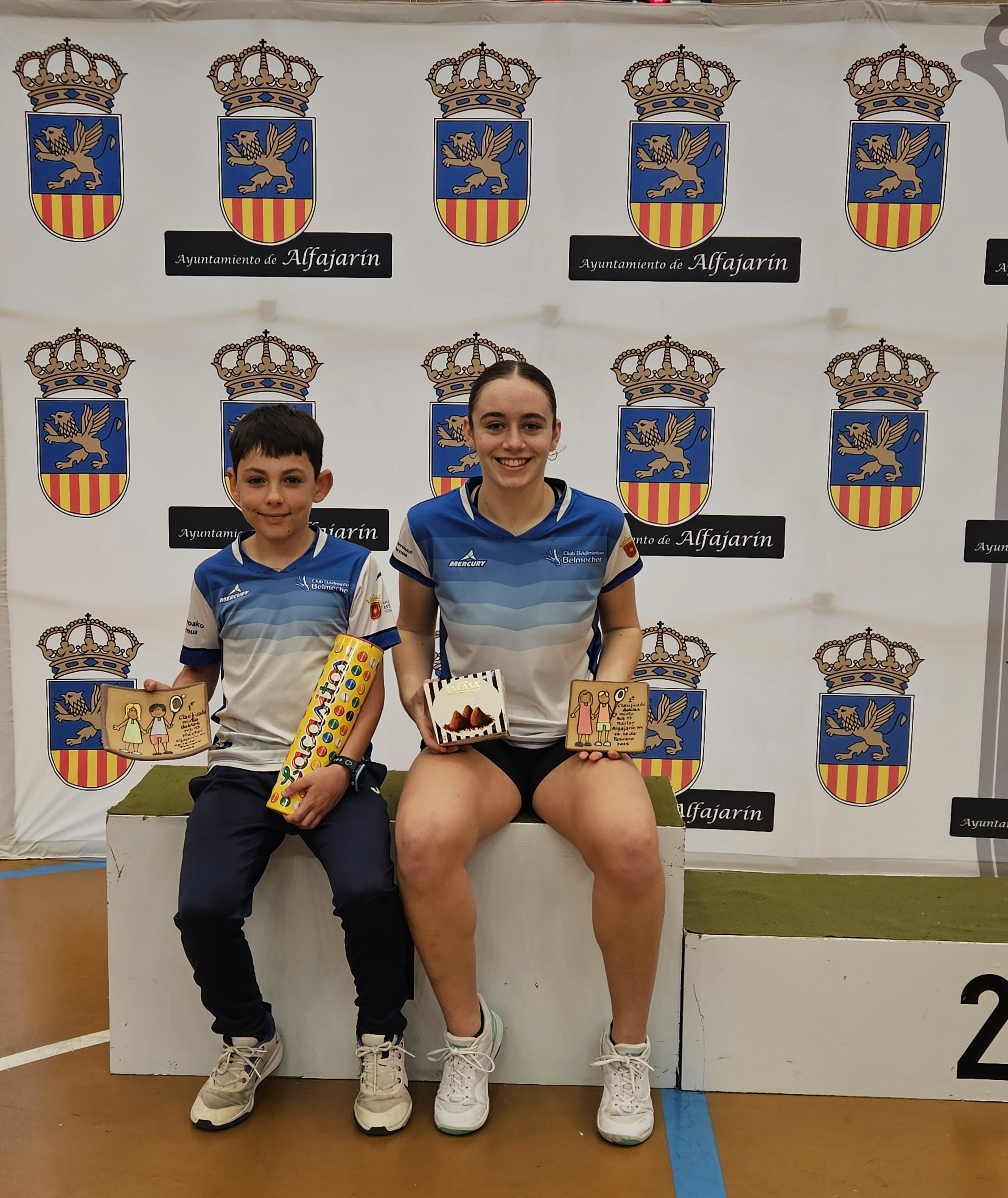 Fin de semana de éxitos para el Club Bádminton Belmecher