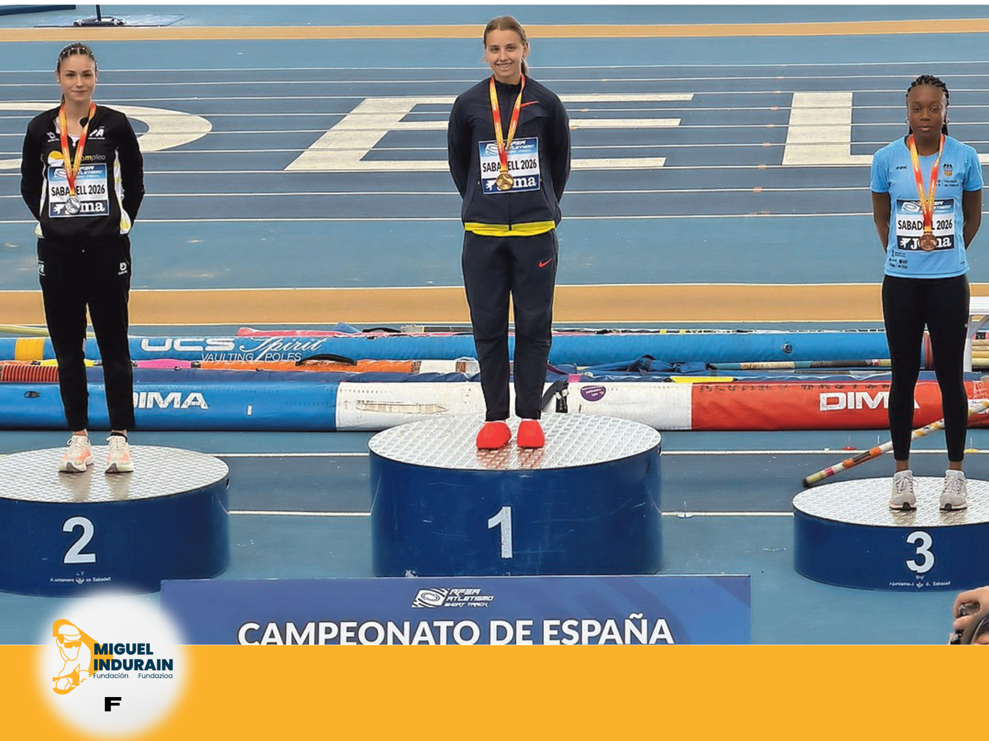 Andrea Arilla renace en Sabadell con una plata nacional tras su grave lesión