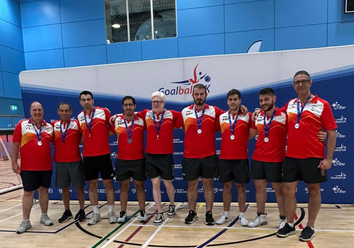 Aritz Huarte y la Selección Española de Goalball conquistan el bronce en el torneo internacional de Surrey