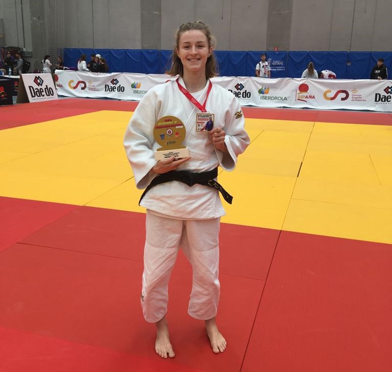Medalla de oro para Paula Beorlegui en la Copa de España Absoluta de judo