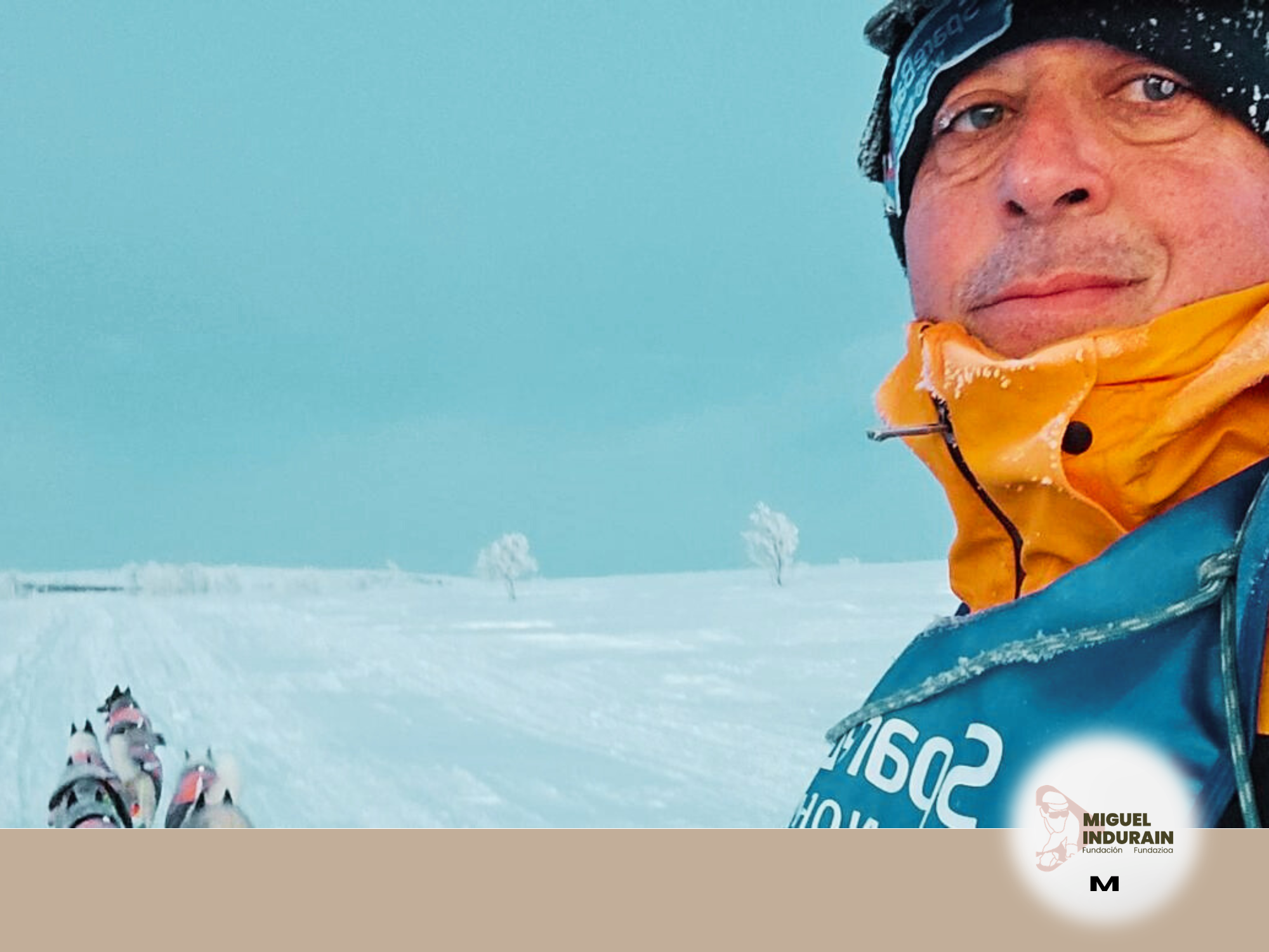 El navarro Baltasar Gallardo, primer español en completar la Finnmarksløpet de 600 kilómetros