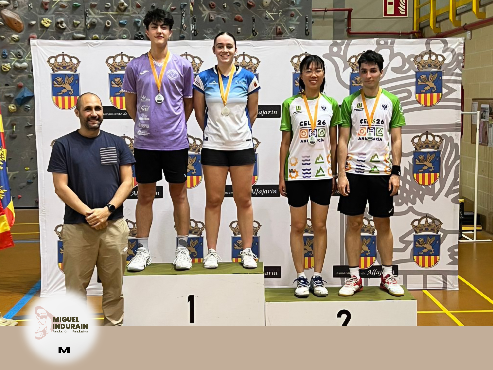 El Club Bádminton Belmecher firmó una destacada actuación en el Máster Territorial N5