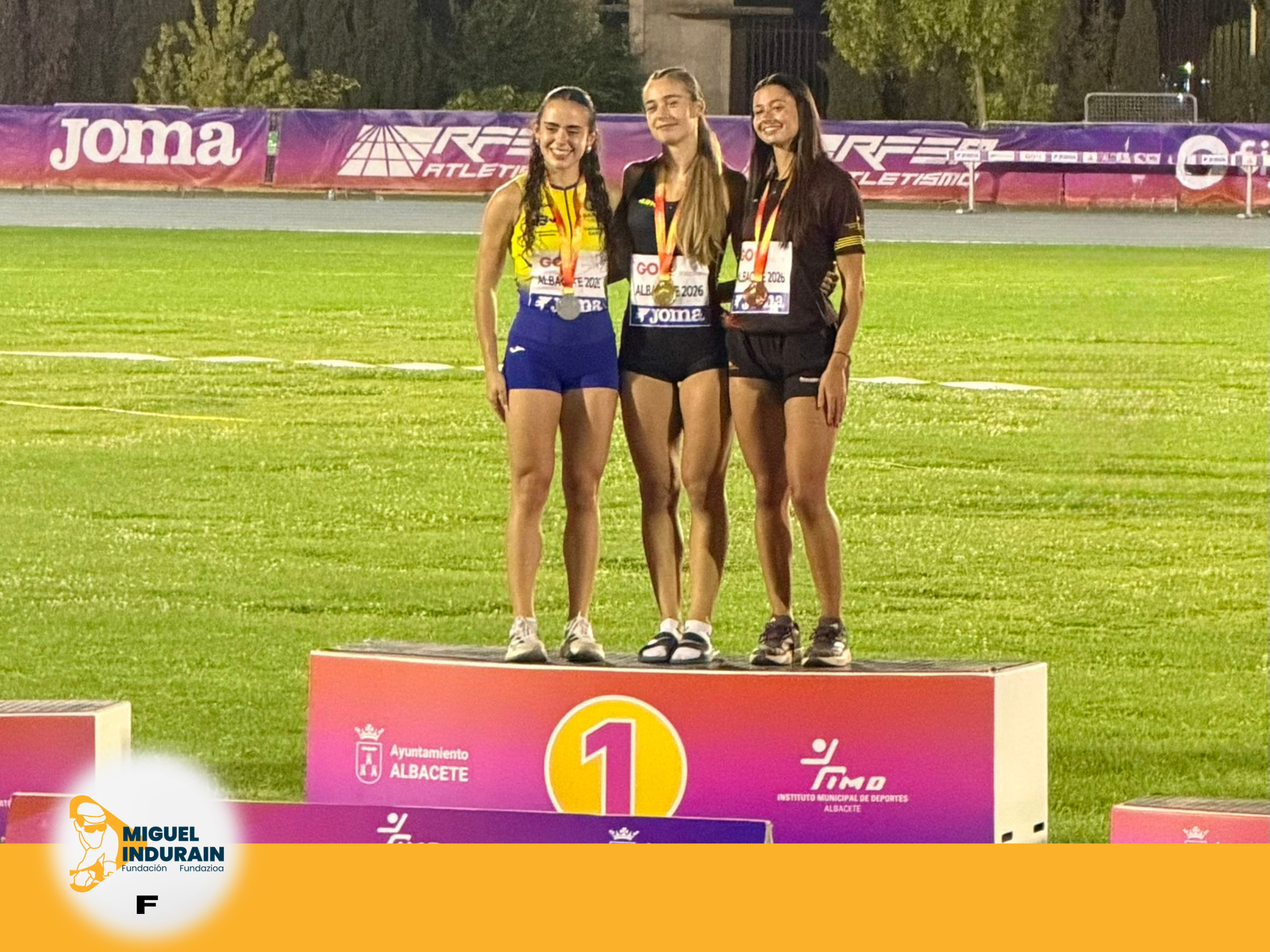 Carla Aguirre hace historia con un nuevo récord navarro absoluto y la plata en el Campeonato de España Sub20
