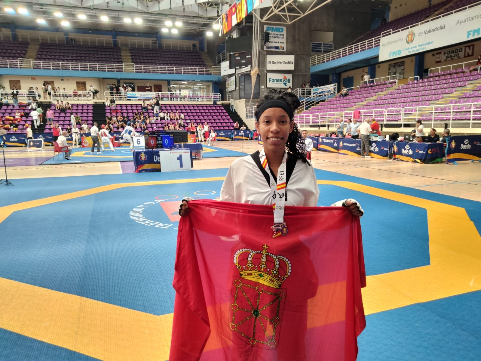 June Nsangu logra el bronce en el Campeonato de España Sub21 de taekwondo
