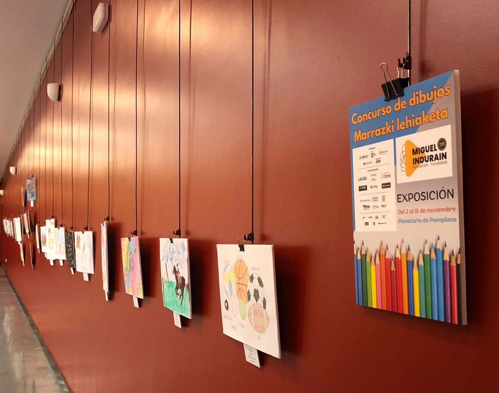 Inaugurada la exposición del corcurso de dibujos