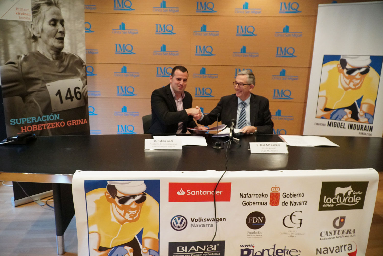 IMQ Navarra, nuevo proveedor médico y patrocinador de la Fundación