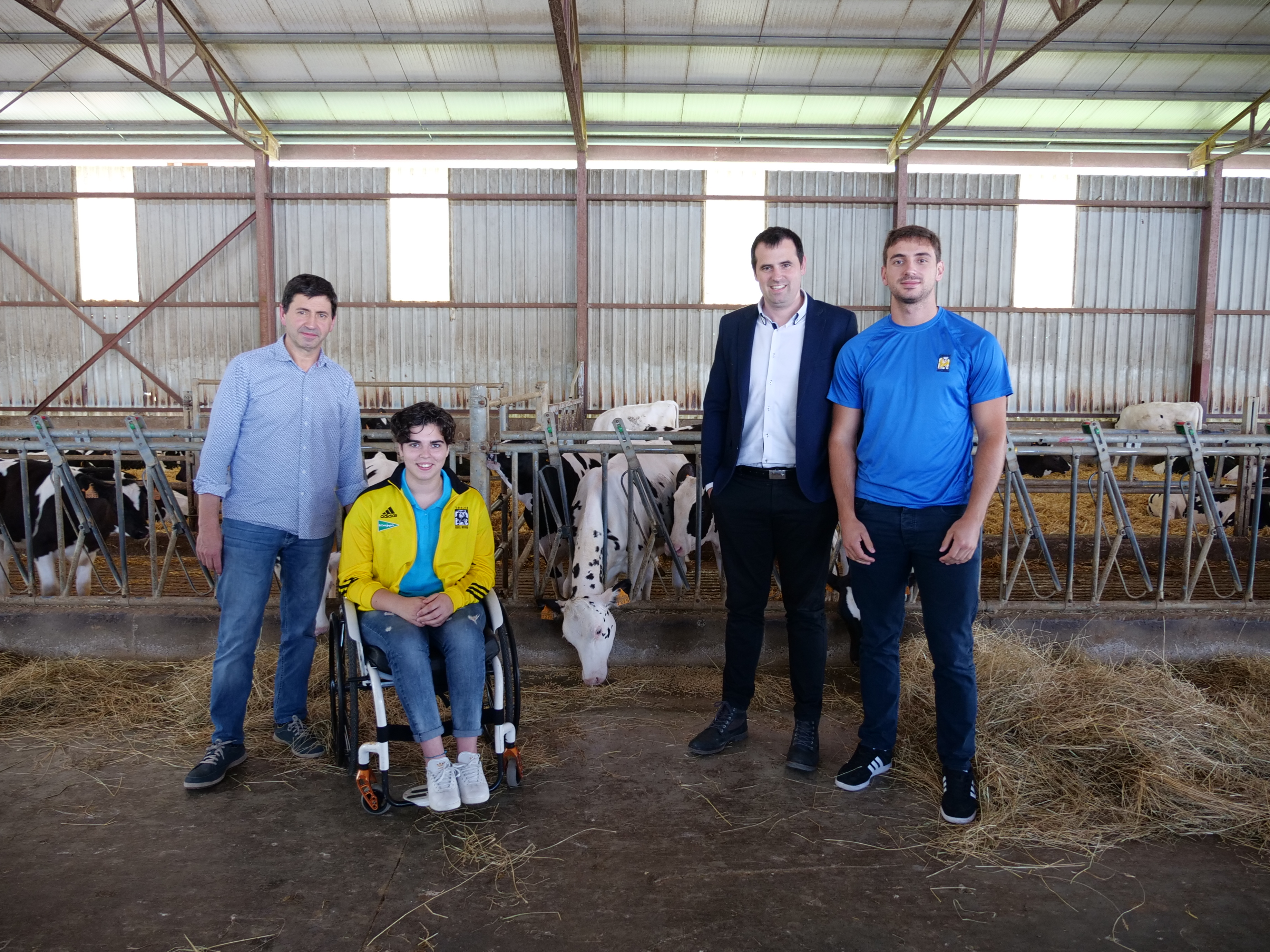 El apoyo de Lacturale a la Fundación Miguel Induráin refuerza las 6 rutas puestas en marcha por la entidad pública