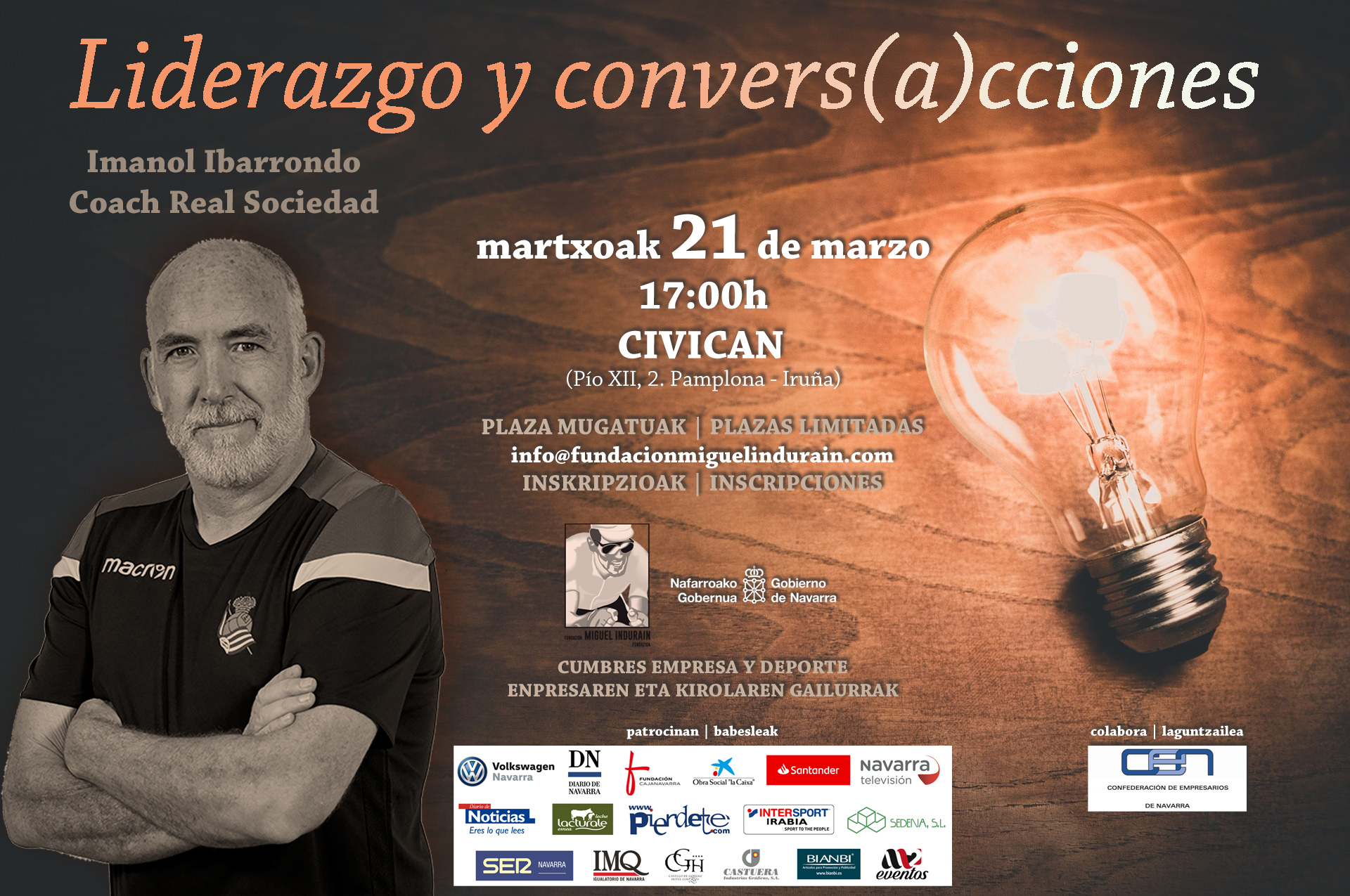 Segunda cumbre empresa-deporte con Imanol Ibarrondo