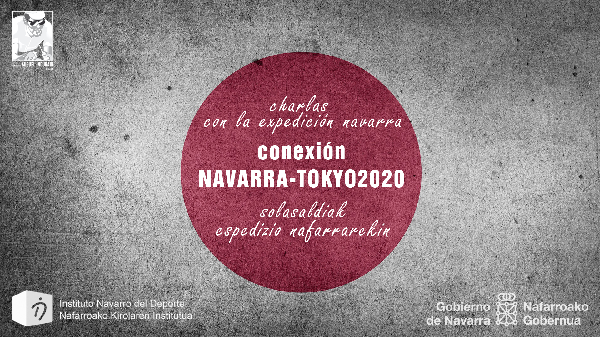 Charlas "Conexión Navarra-Tokyo2020"