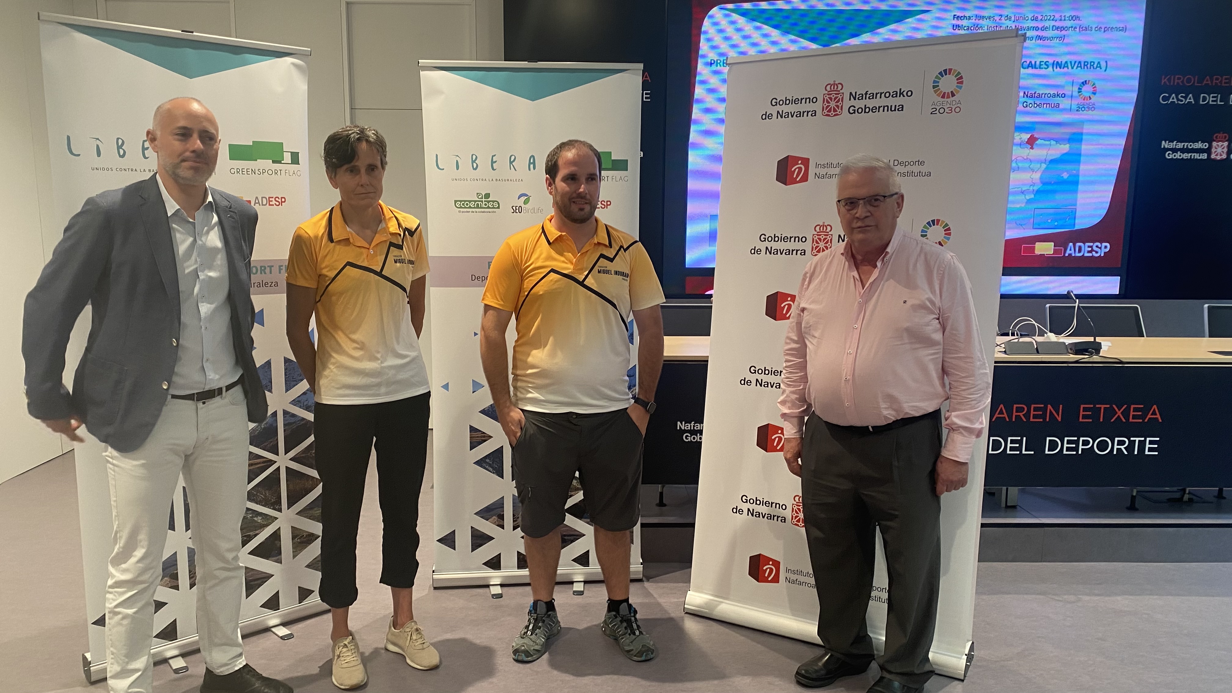 El Instituto Navarro del Deporte colabora en el proyecto ‘Green Sport Flag’ de concienciación medioambiental a través del deporte