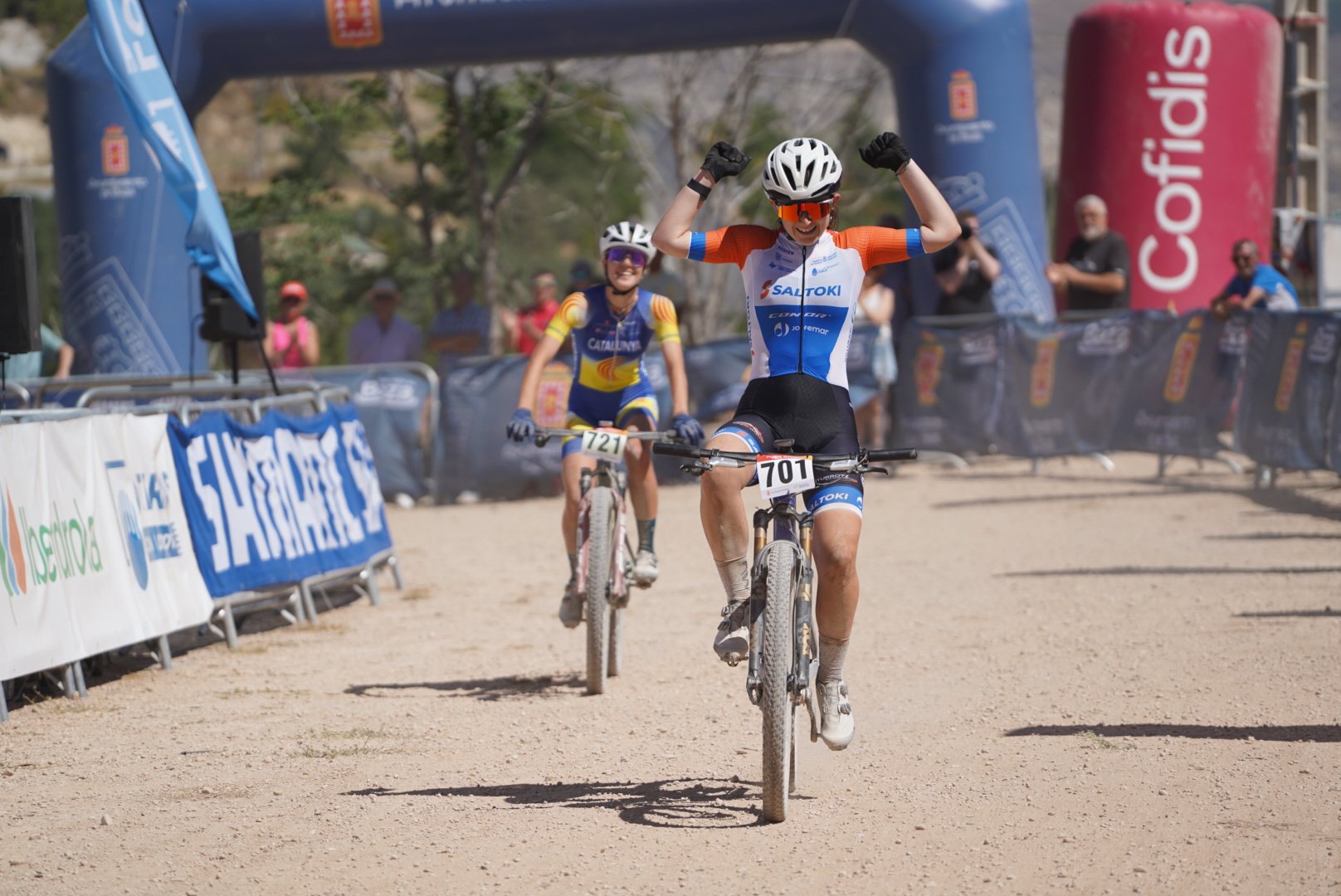 Estíbaliz Sagardoy logra su tercer título consecutivo en el Campeonato de España de XCO