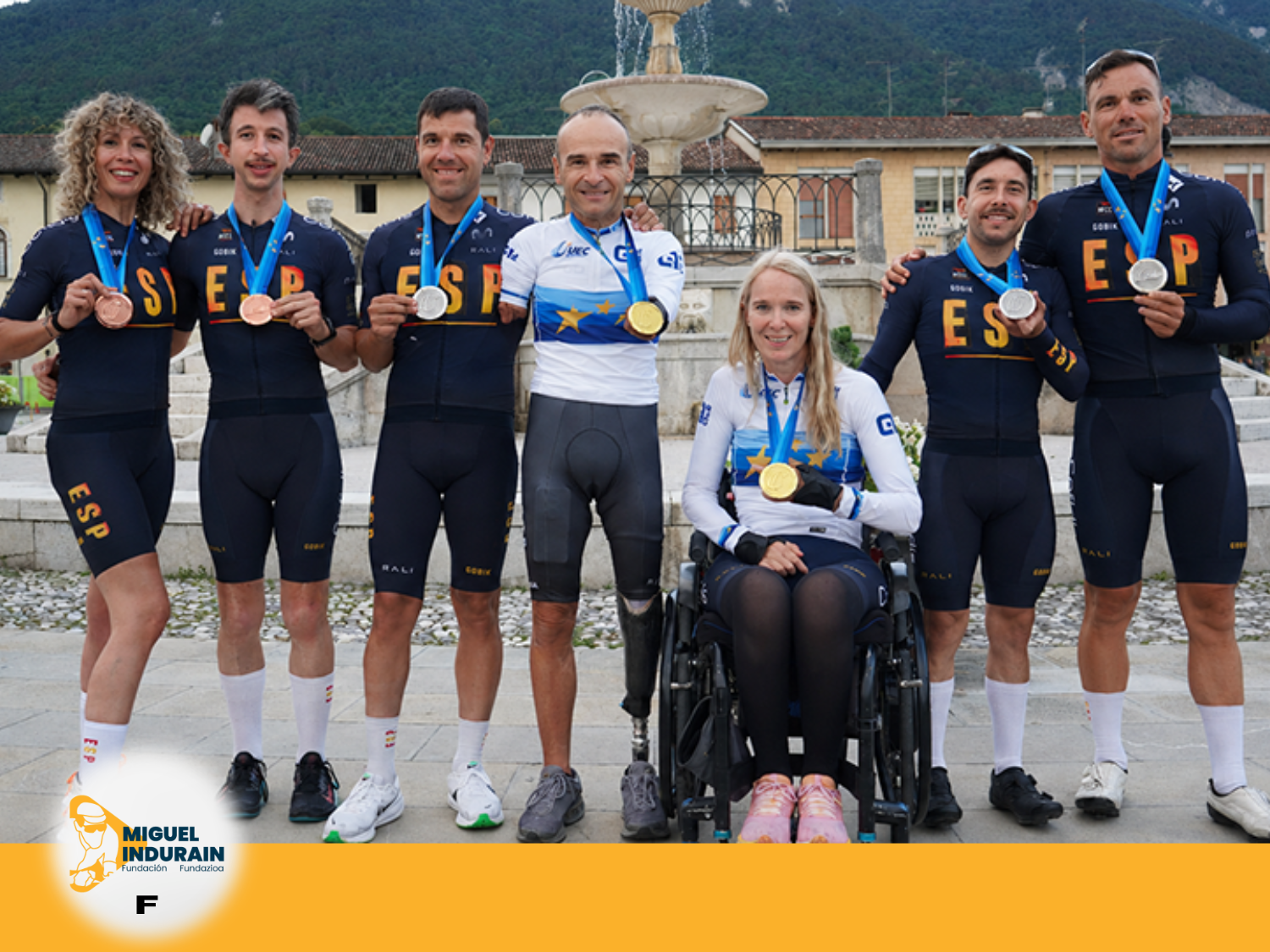 Eduardo Santas se proclama subcampeón de Europa de contrarreloj en Maniago - Imagen 2