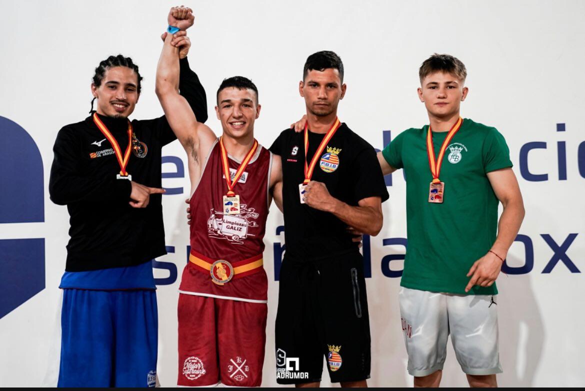 Raúl Escudero, campeón de España de boxeo