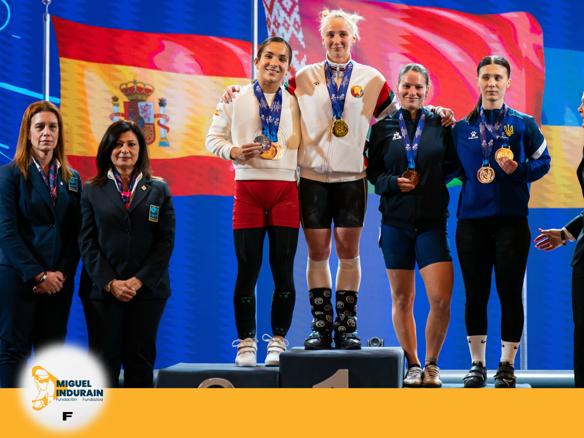Elena Habans logra tres medallas en el Campeonato de Europa júnior de halterofilia
