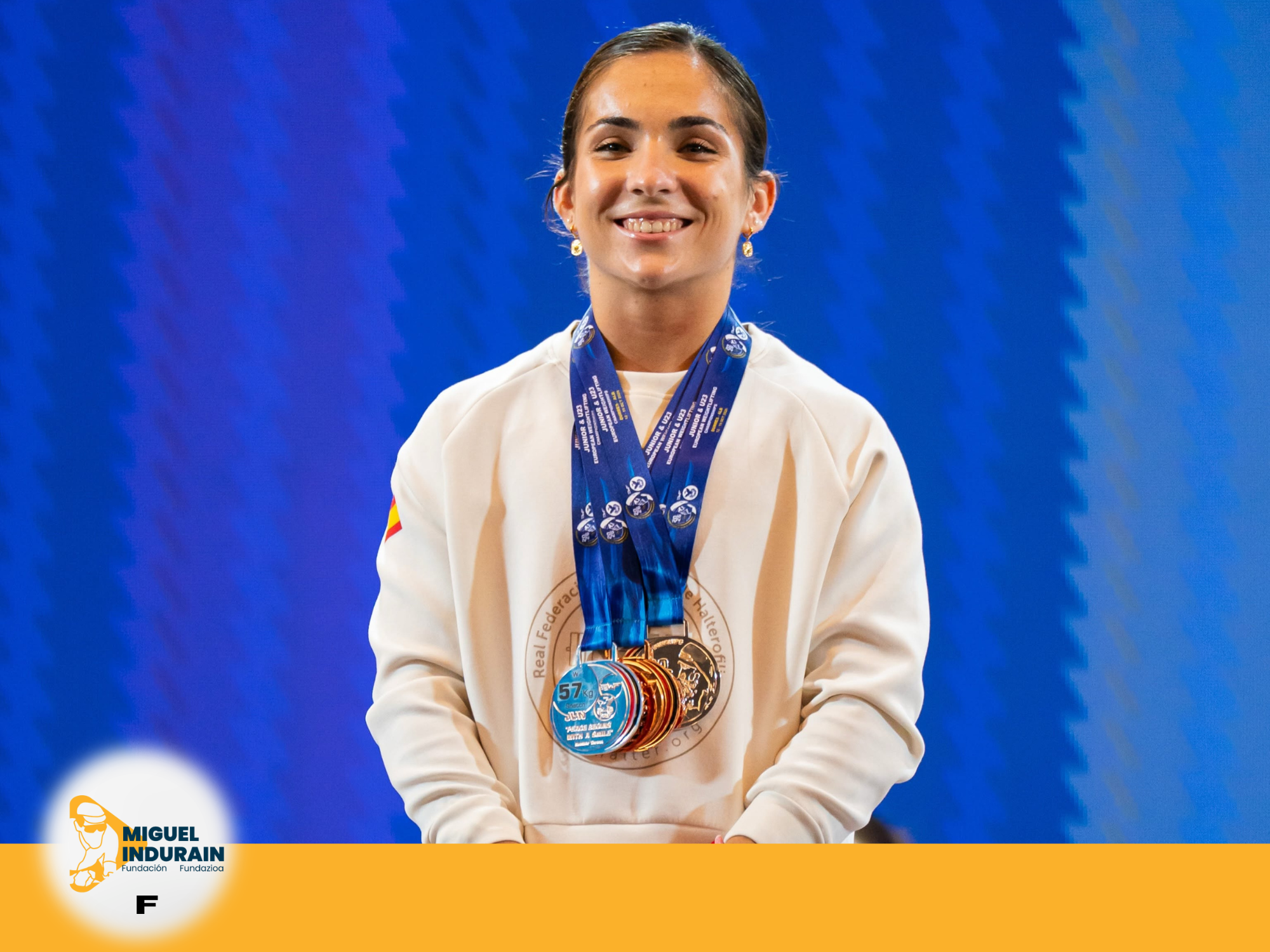 Elena Habans logra tres medallas en el Campeonato de Europa júnior de halterofilia - Imagen 3