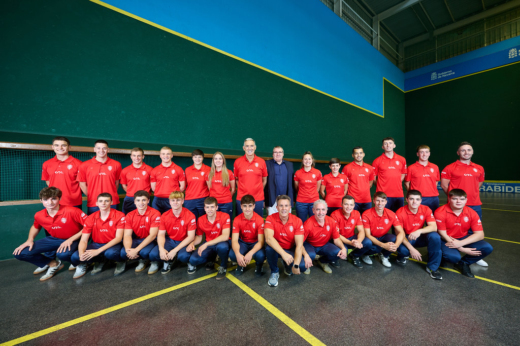 Mundial de Trinquete en Argentina: 16 navarros en la selección española Sub 23