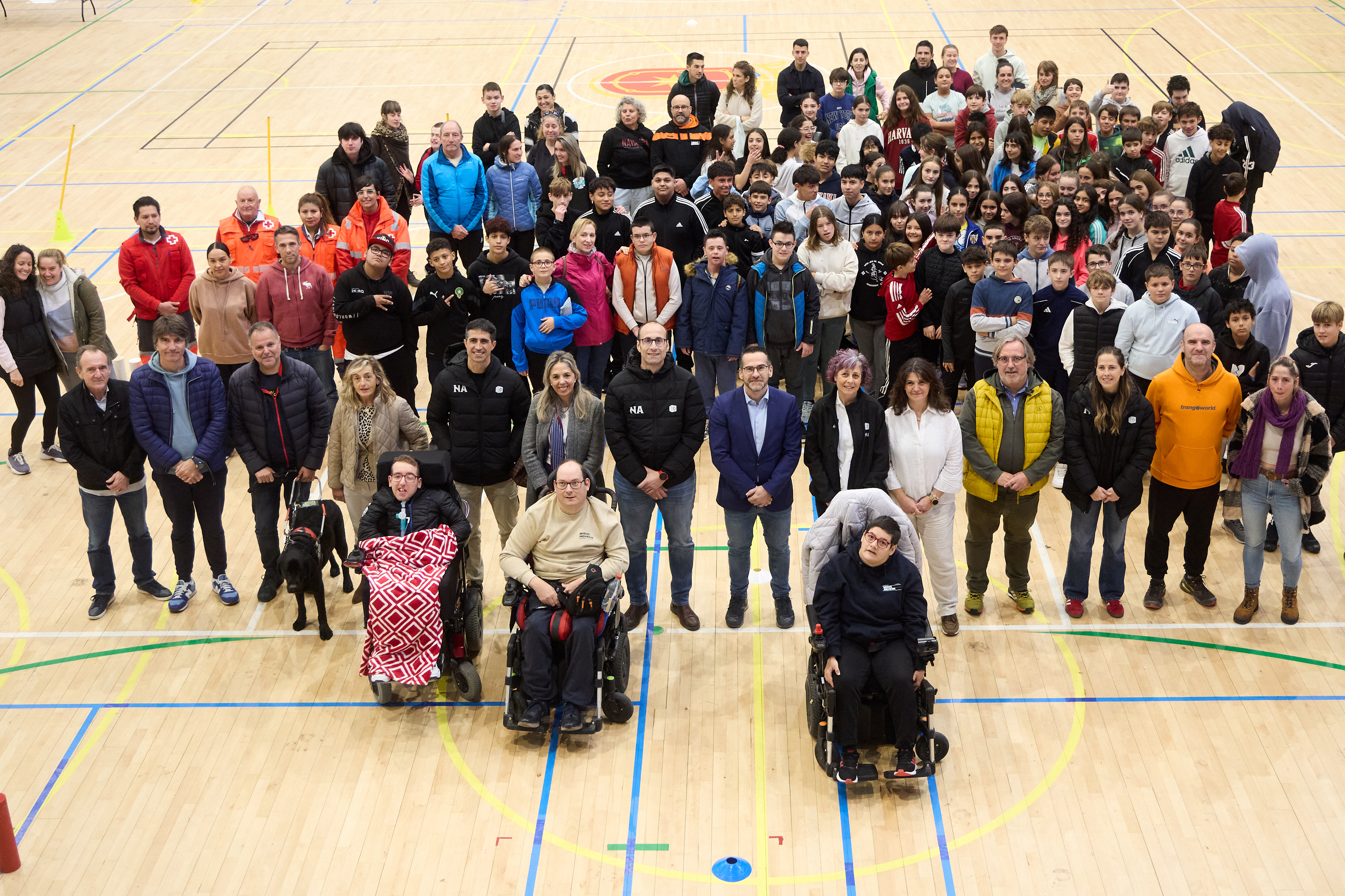 “Juego inclusivo – Jolas inklusiboa”. Estella-Lizarra celebra el deporte como herramienta de igualdad