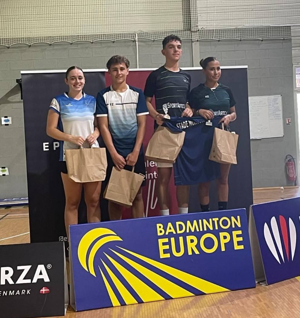 Blanca Cantón y Jorge Royo, plata en el French Open U17 de Talence