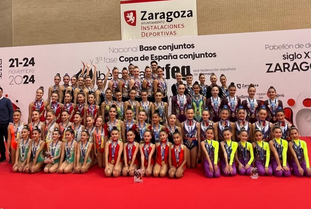 Lagunak se impone en la tercera fase de la Copa de España de Gimnasia Rítmica 2024