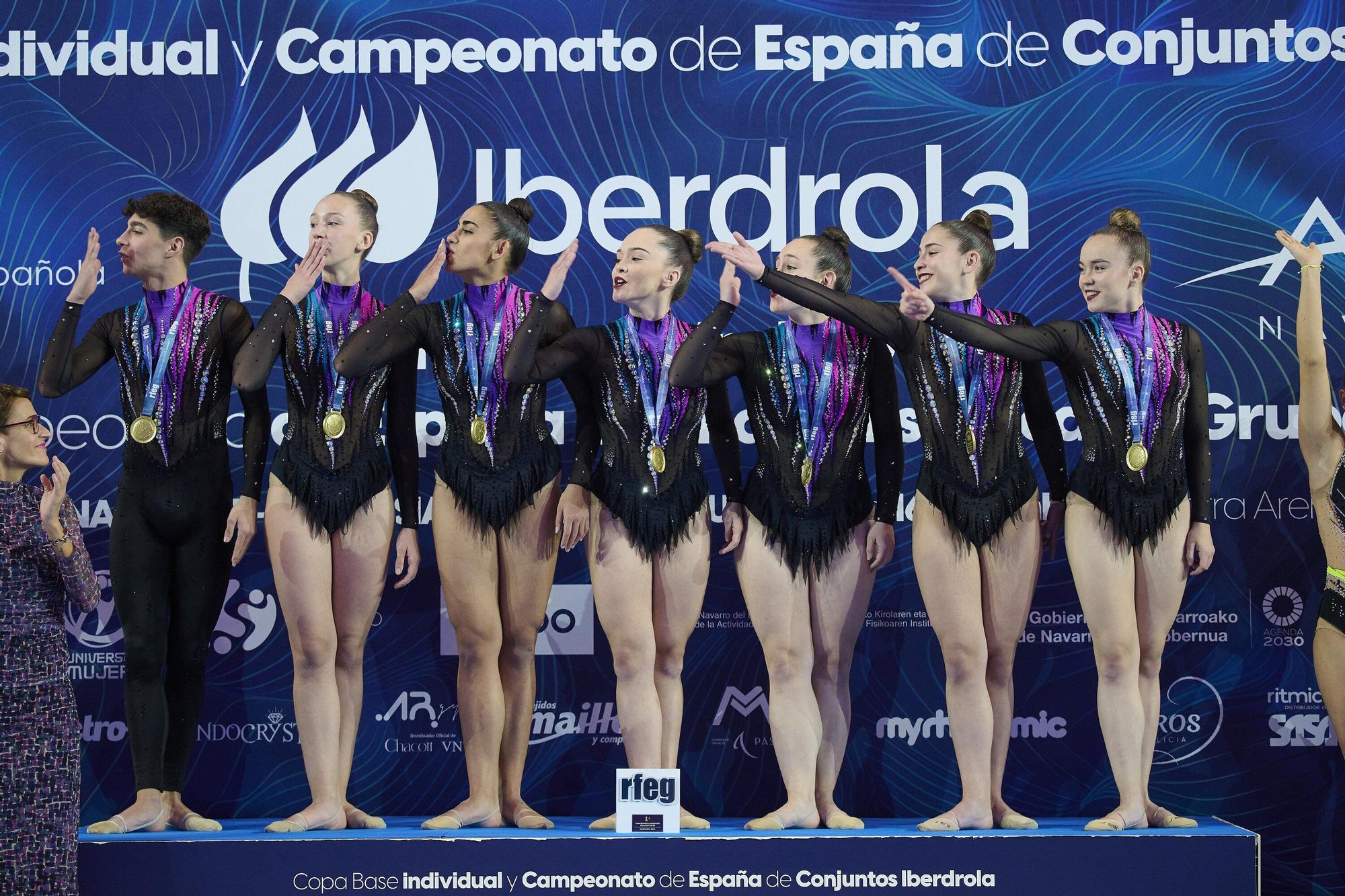 Gimnasia rítmica: Oro para Lagunak y bronce para Alaia en categoría sénior