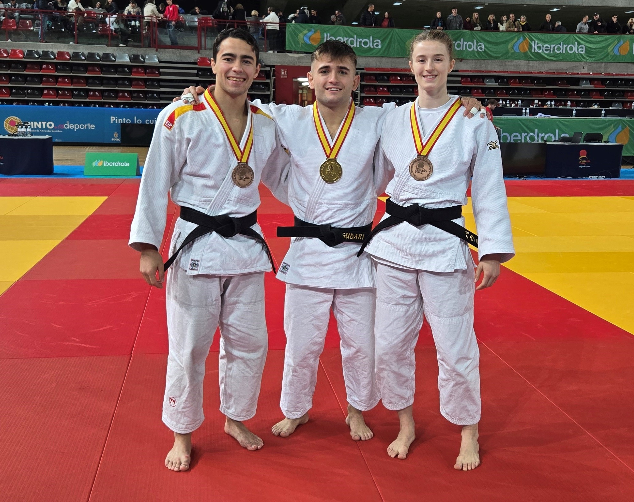 Navarra brilla con tres medallas en el Campeonato de España de judo Absoluto 2025