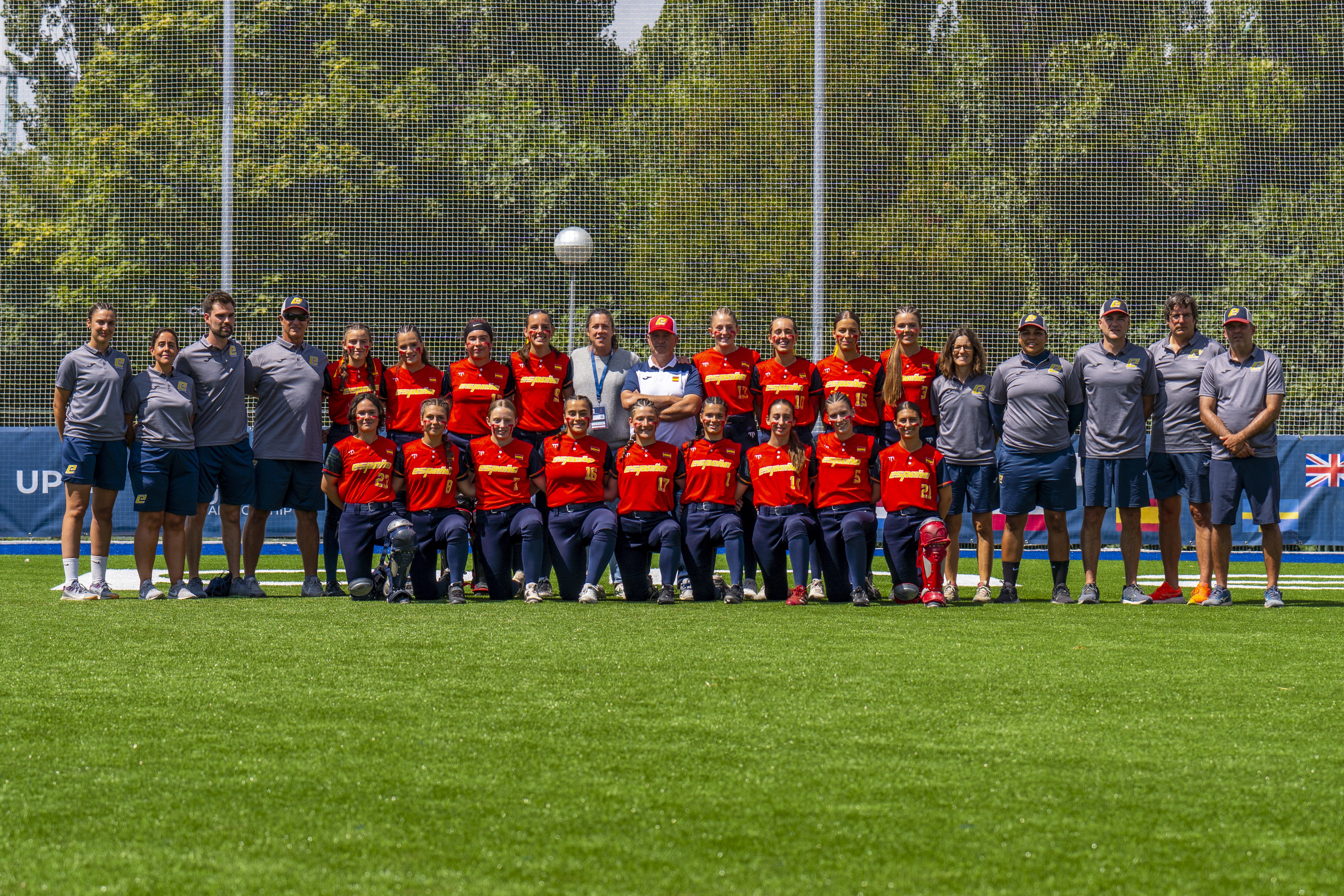 España, quinta mejor selección del Campeonato de Europa de Sófbol Sub-18 en Pamplona y Zaragoza