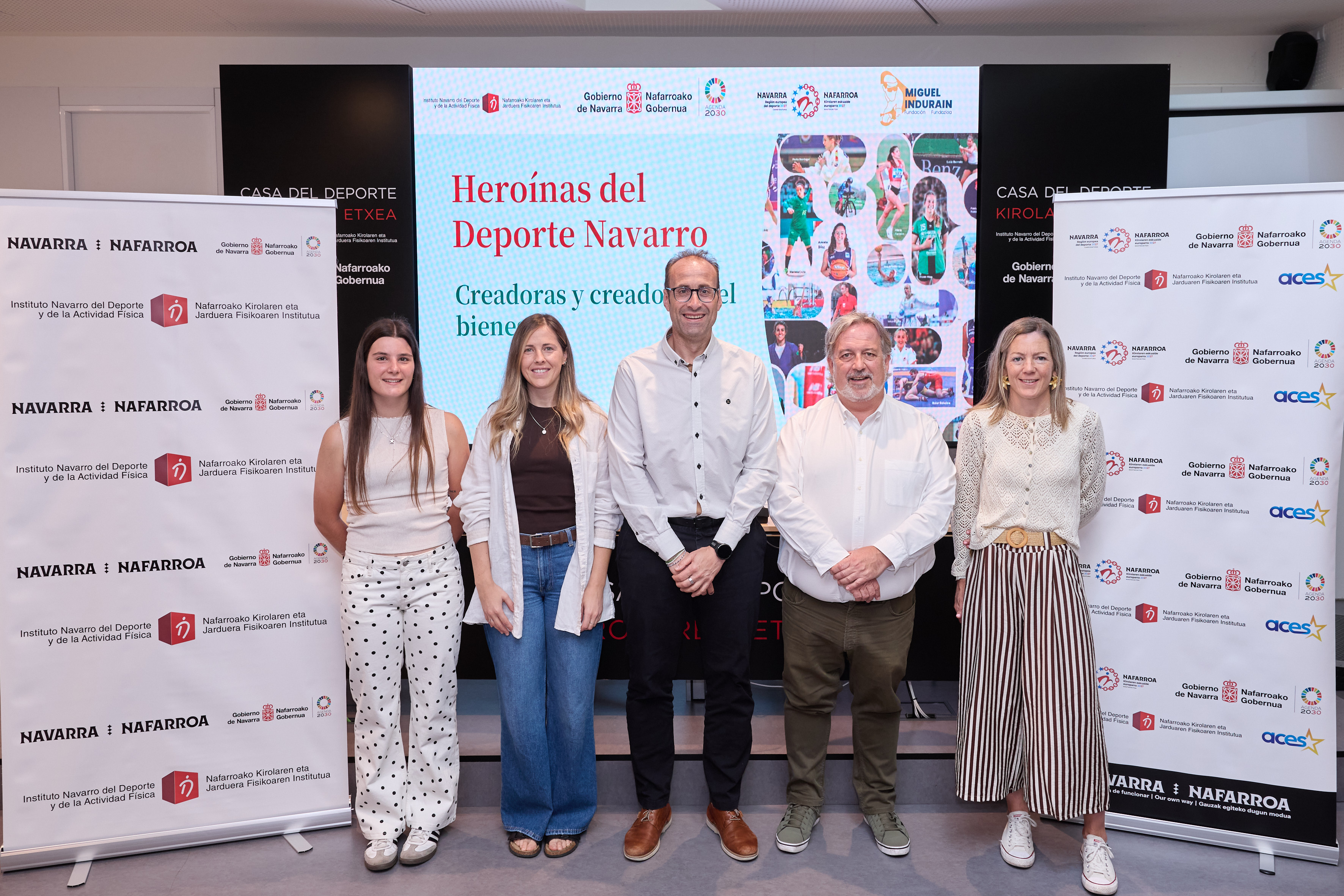 El INDAF lanza el nuevo programa escolar “Heroínas del deporte navarro”