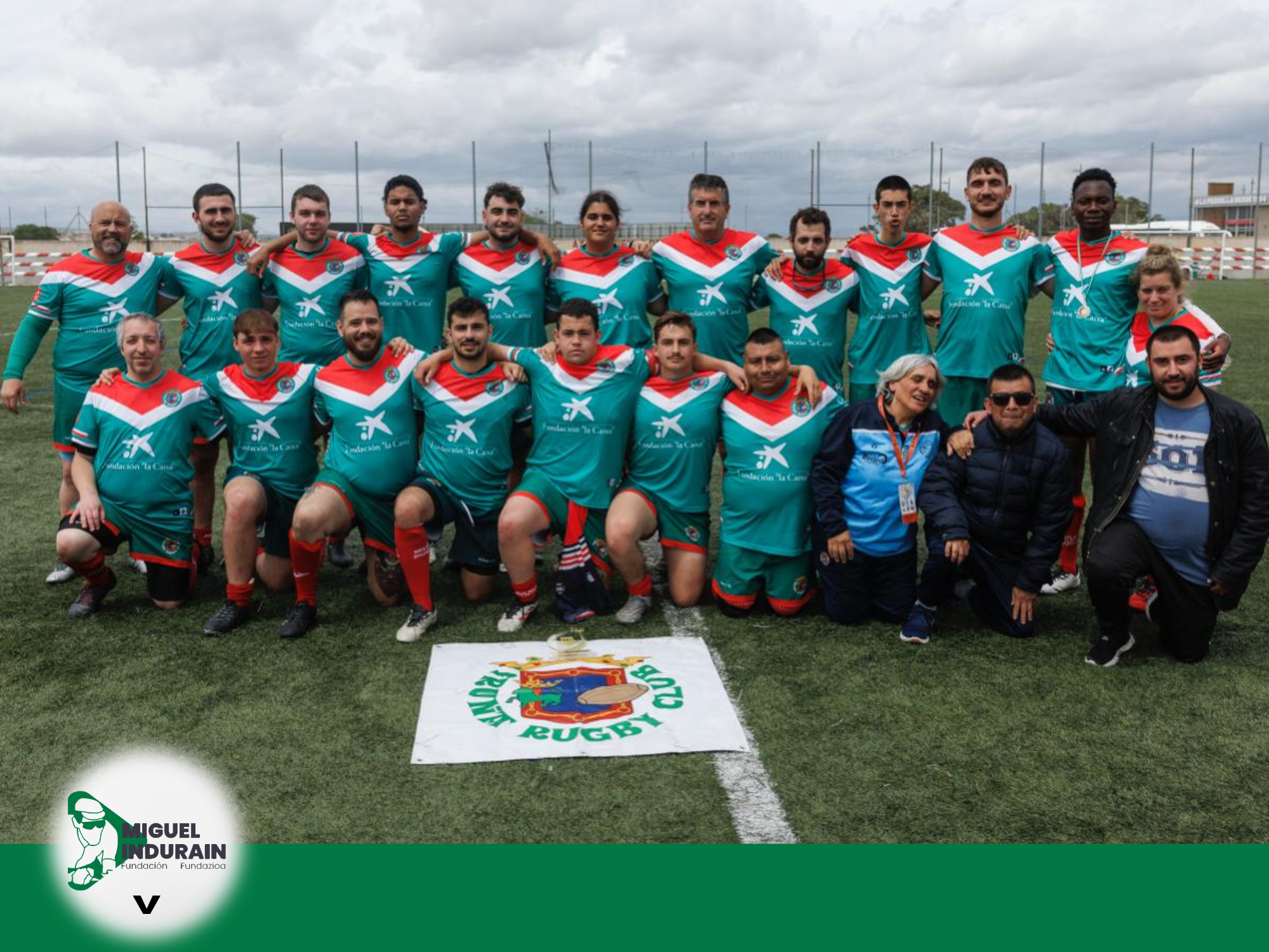 El Iruña Rugby Club hace historia y conquista en Granada el I Campeonato de España de Rugby Mixed Ability - Imagen 1