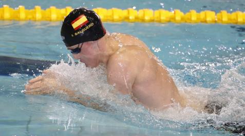 IVÁN SALGUERO SE DESPIDE DE LAS PARALIMPIADAS EN LA PRUEBA DE 100 METROS BRAZA