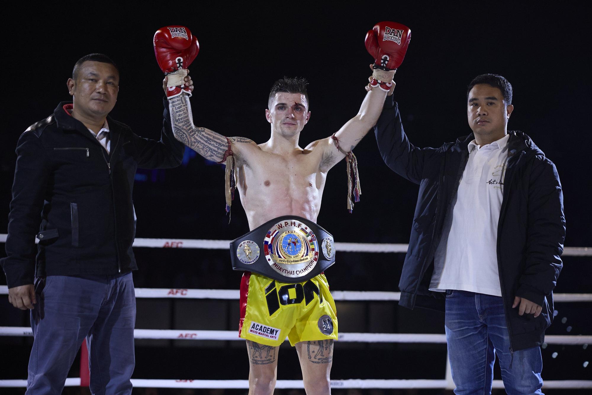 Ion Fernández, nuevo campeón del mundo WPMF de Muay Thai
