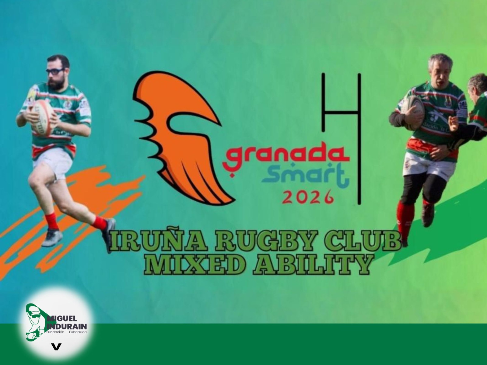 El Iruña Rugby Club participará en el I Torneo Nacional de Rugby Mixed Ability “SMART Granada 2026”