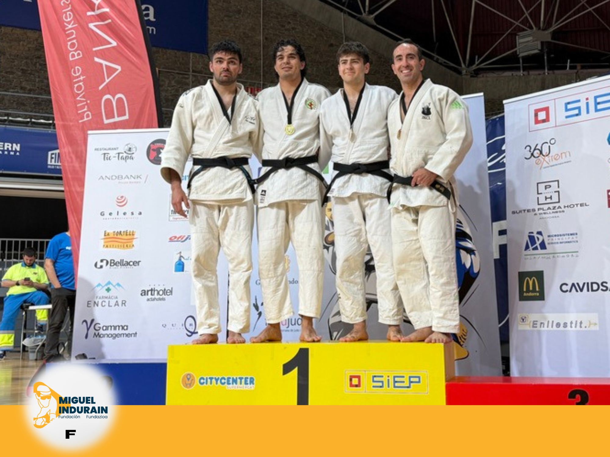 El judo navarro suma cuatro medallas en Andorra con oro de Amets Foral y bronce de Ainara Garnica - Imagen 1