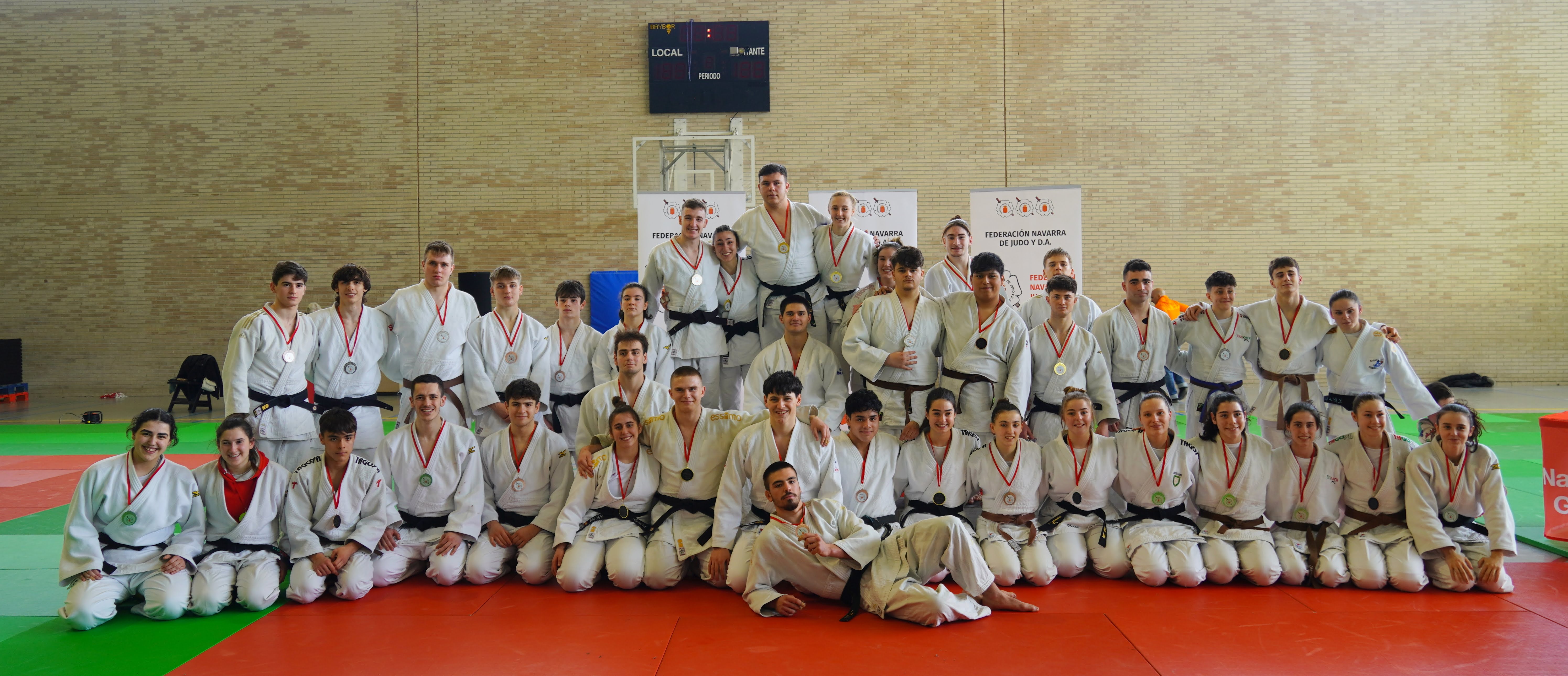 Navarra brilla en la fase sector Norte del "Campeonato de España Júnior" de judo