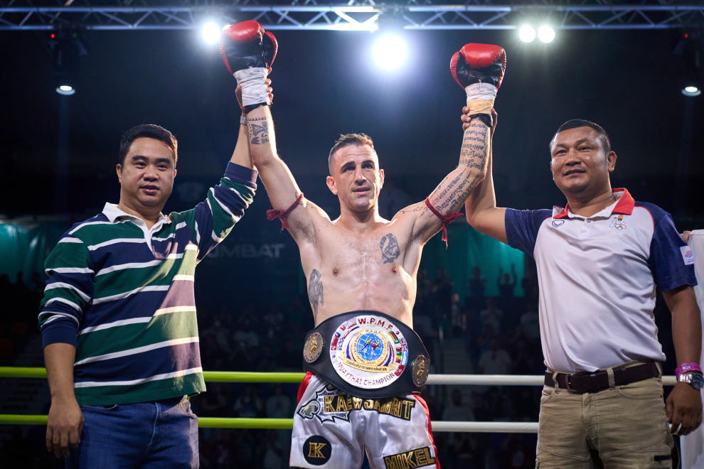 ¡Mikel Fernández, Campeón del Mundo de Muay Thai!