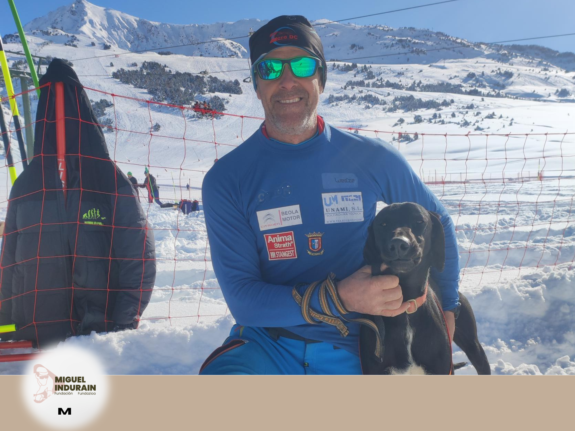 Francisco Javier Alemanno Sánchez, subcampeón de España en trineo SP6