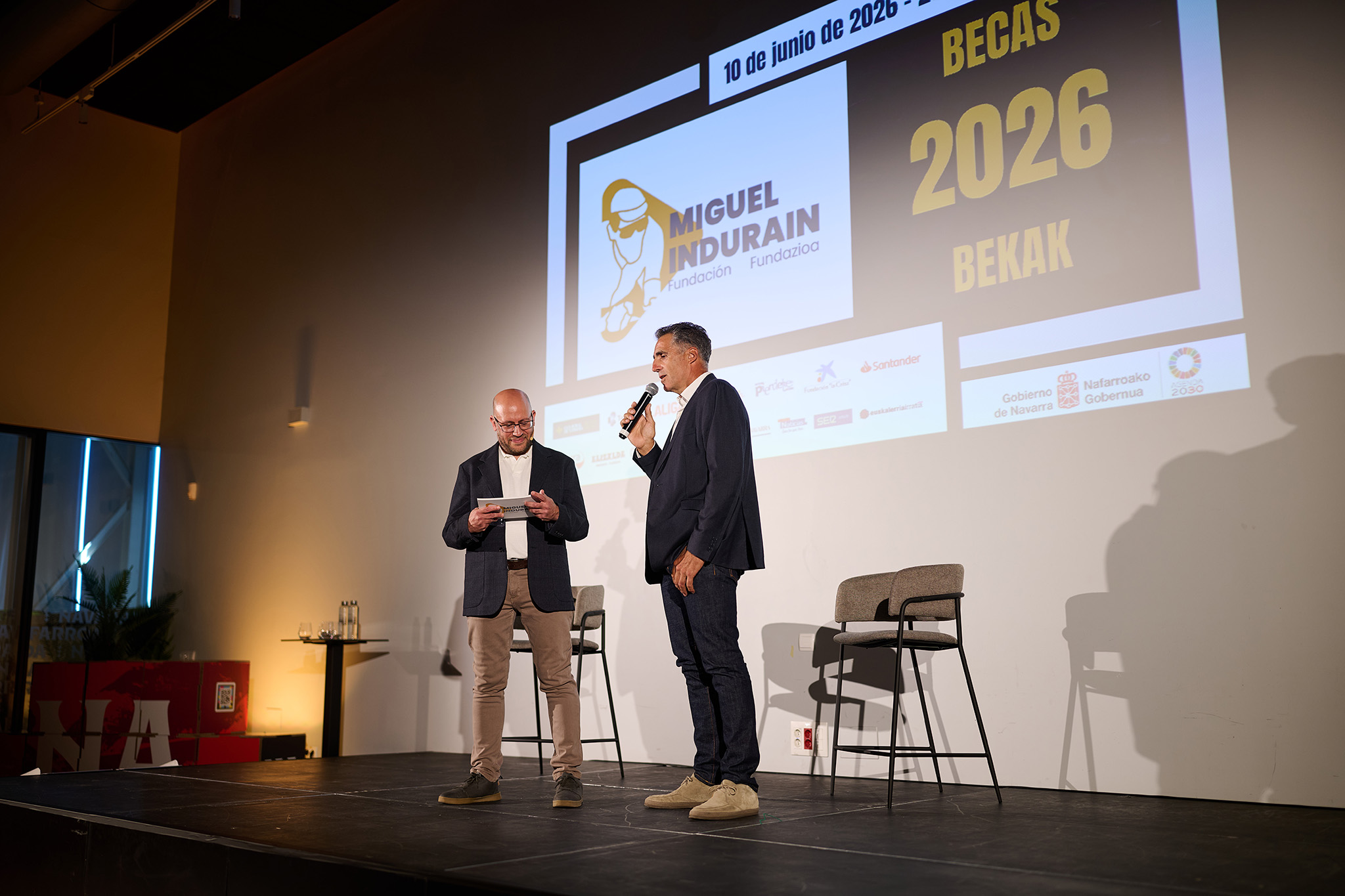 La Fundación Miguel Induráin Fundazioa concede 190 becas en reconocimiento al talento y esfuerzo del deporte navarro - Imagen 2