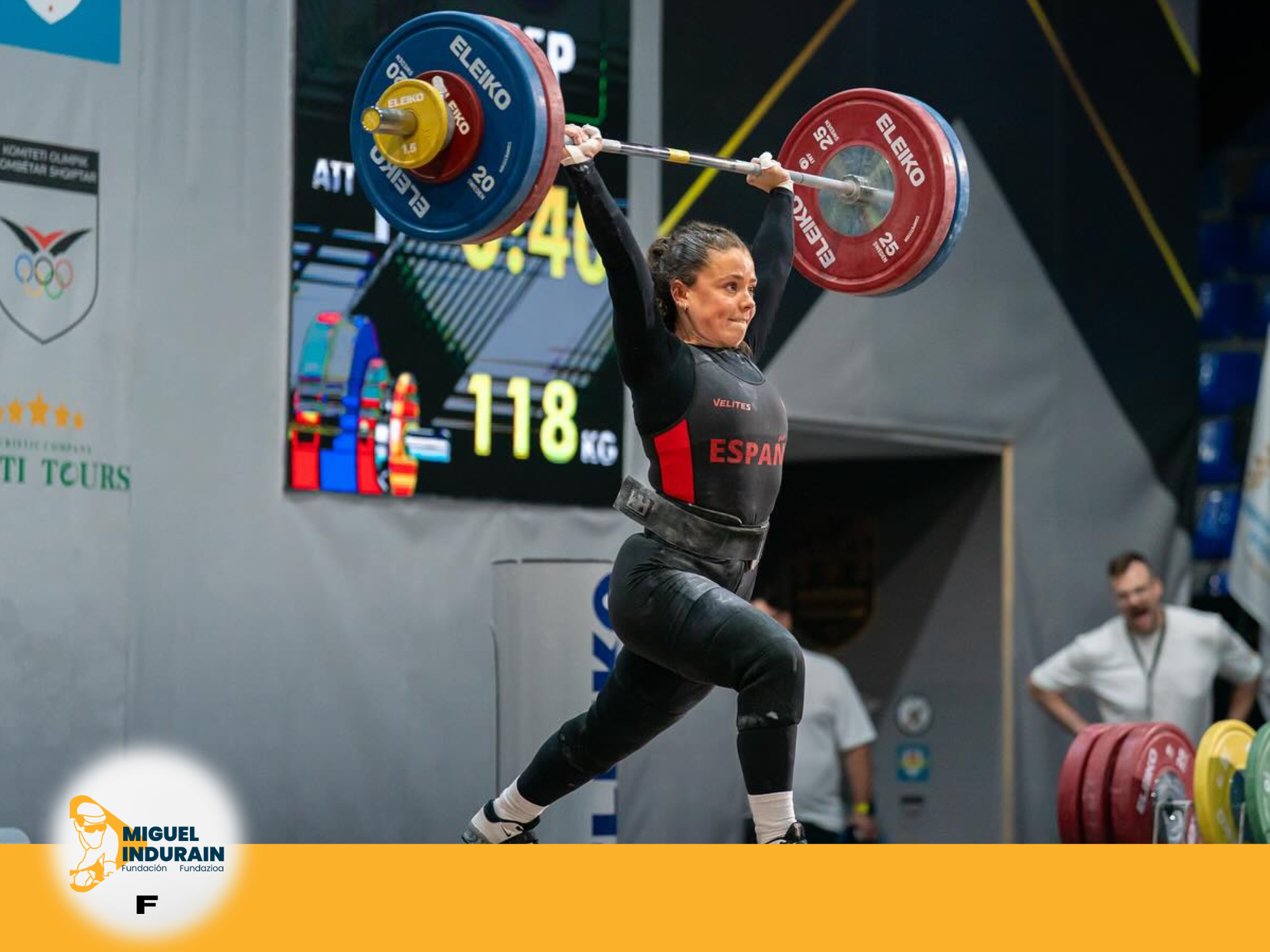 Naroa Arrasate afronta el Europeo de Batumi como una de las grandes promesas de la halterofilia española