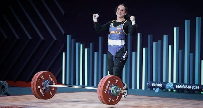 Naroa Arrasate, lista para participar en el Mundial de Halterofilia en Førde